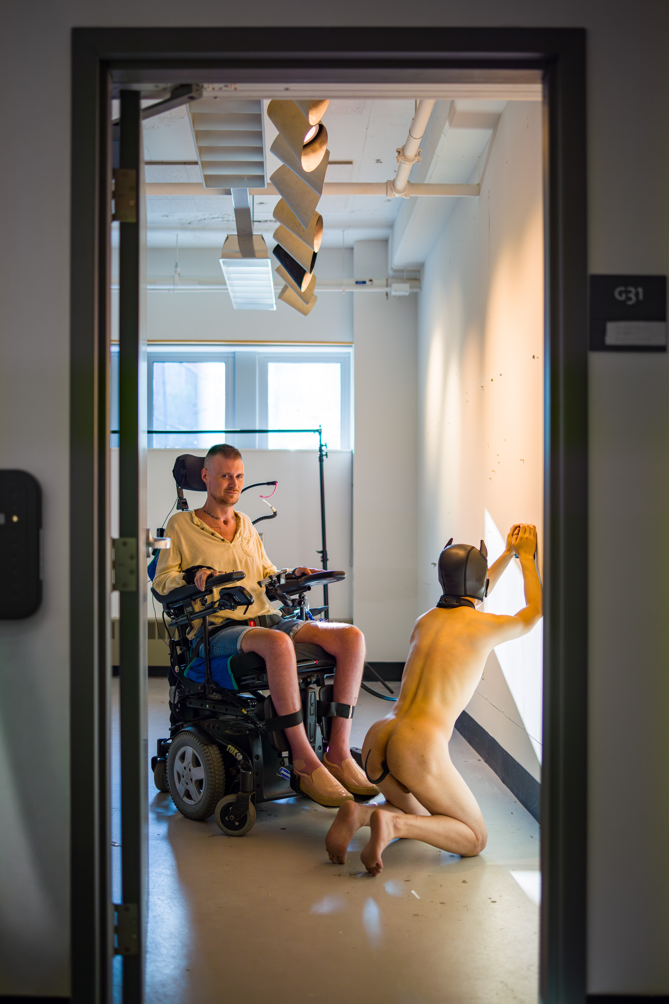 CripFag 083, a portrait-format photograph from Robert Andy Coombs's ongoing photographic series.