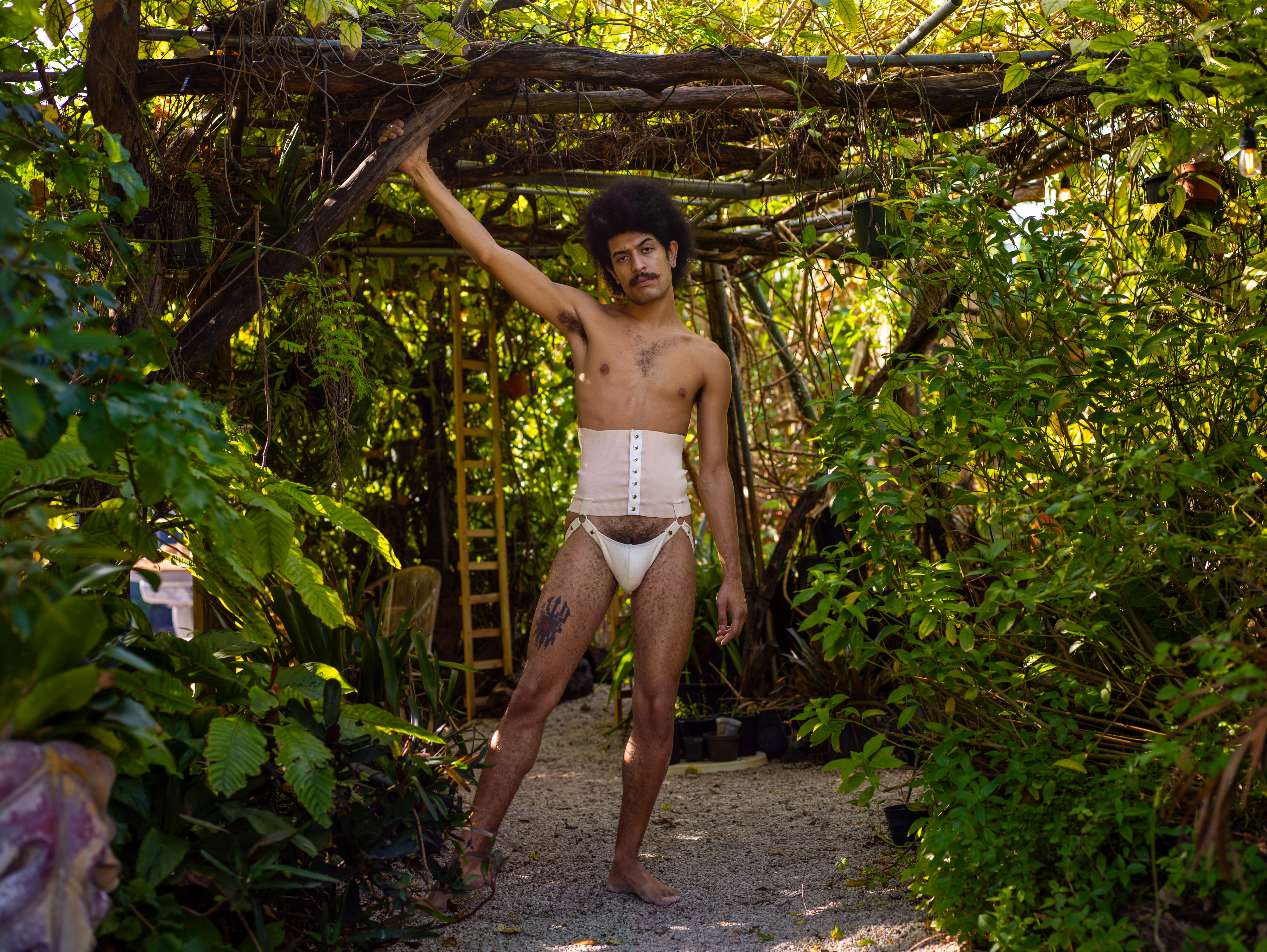 Jacinto, portrait 013, a landscape-format photograph by Robert Andy Coombs.