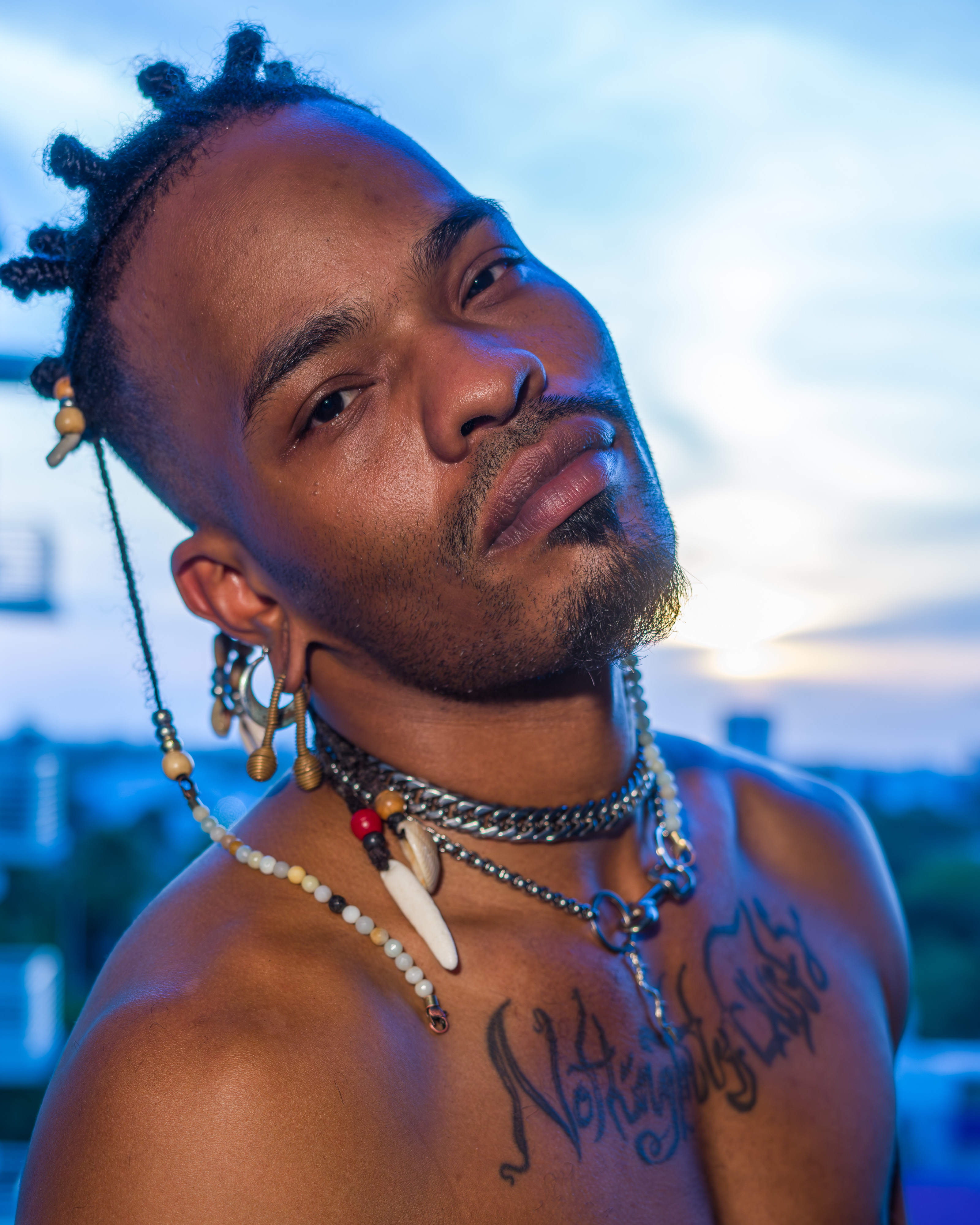 Marcus Branch, portrait 010, a portrait-format photograph by Robert Andy Coombs.