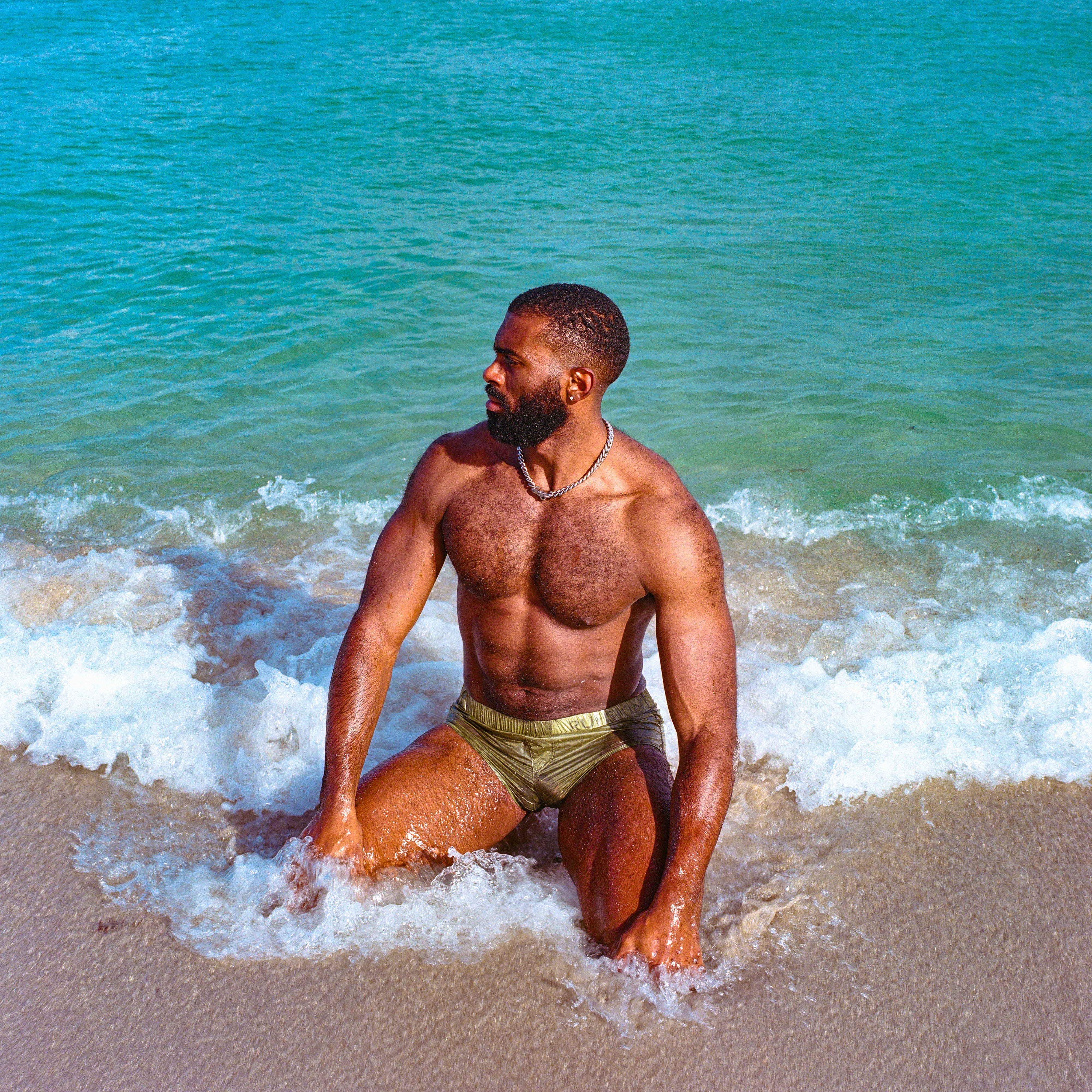 Teesaddy, portrait 012, a square-format photograph by Robert Andy Coombs.
