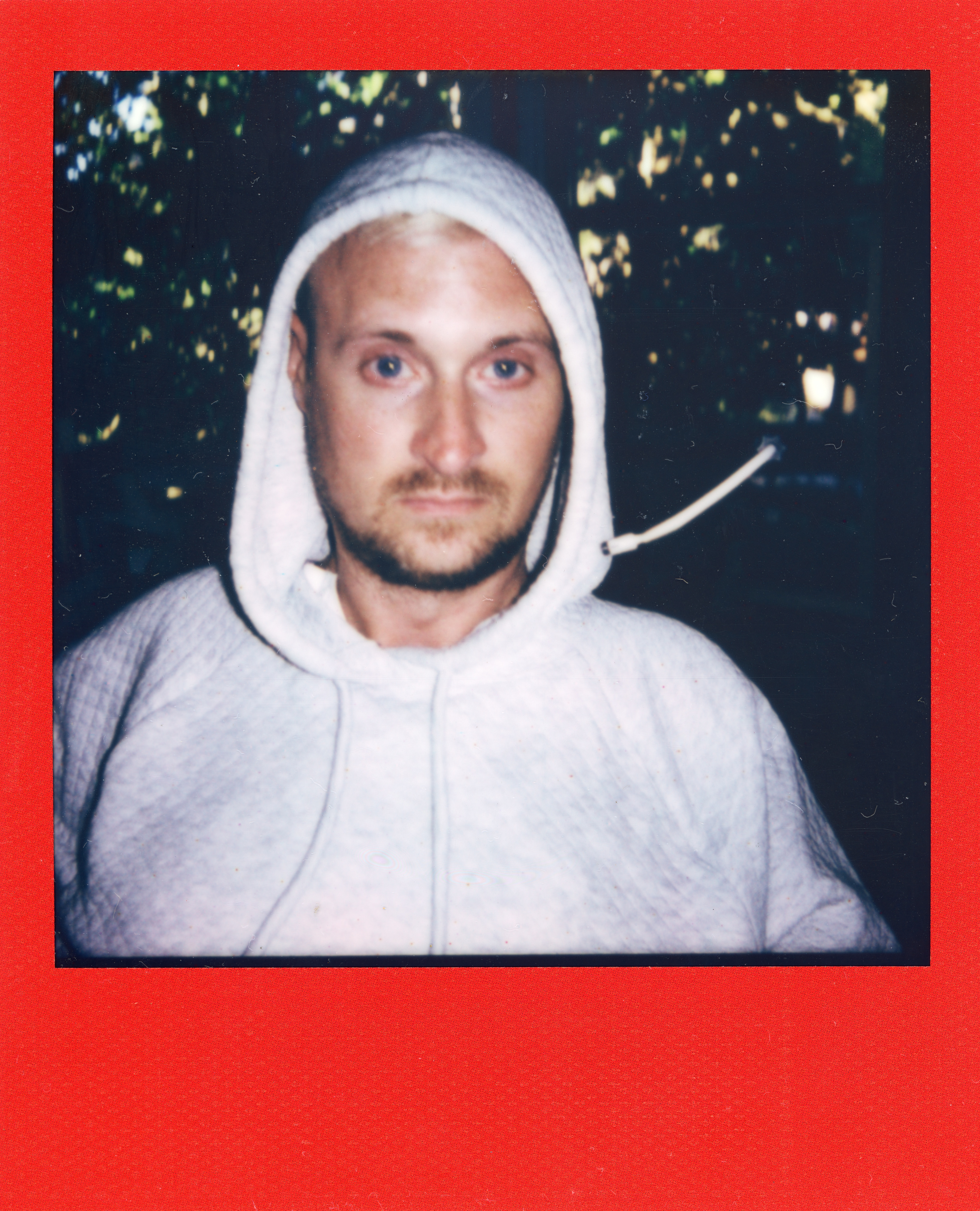 Fire Island Polaroid 112, a one-of-one instant photograph made in Fire Island Pines, New York, 2022 by Robert Andy Coombs.
