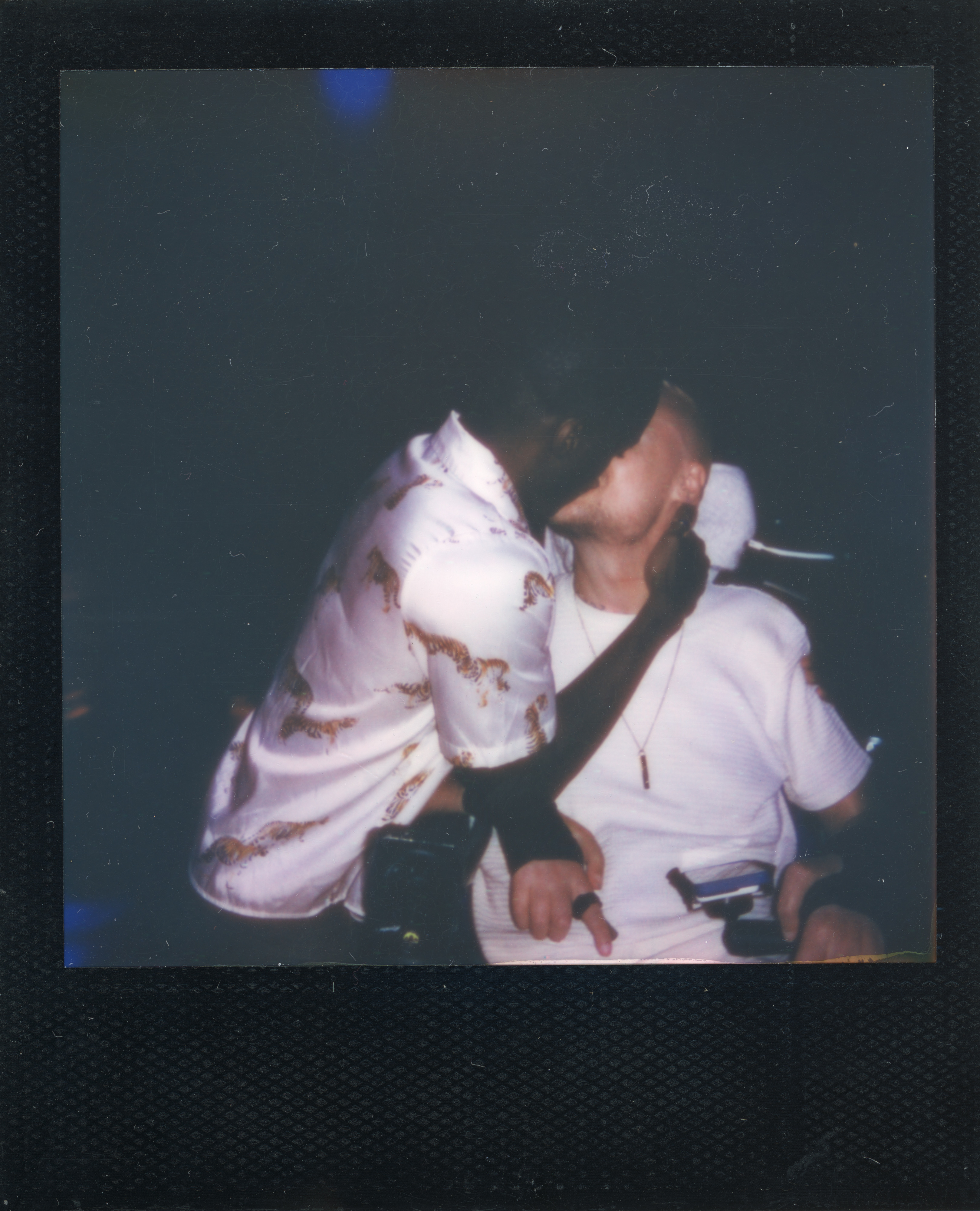 Fire Island Polaroid 029, a one-of-one instant photograph made in Fire Island Pines, New York, 2022 by Robert Andy Coombs.