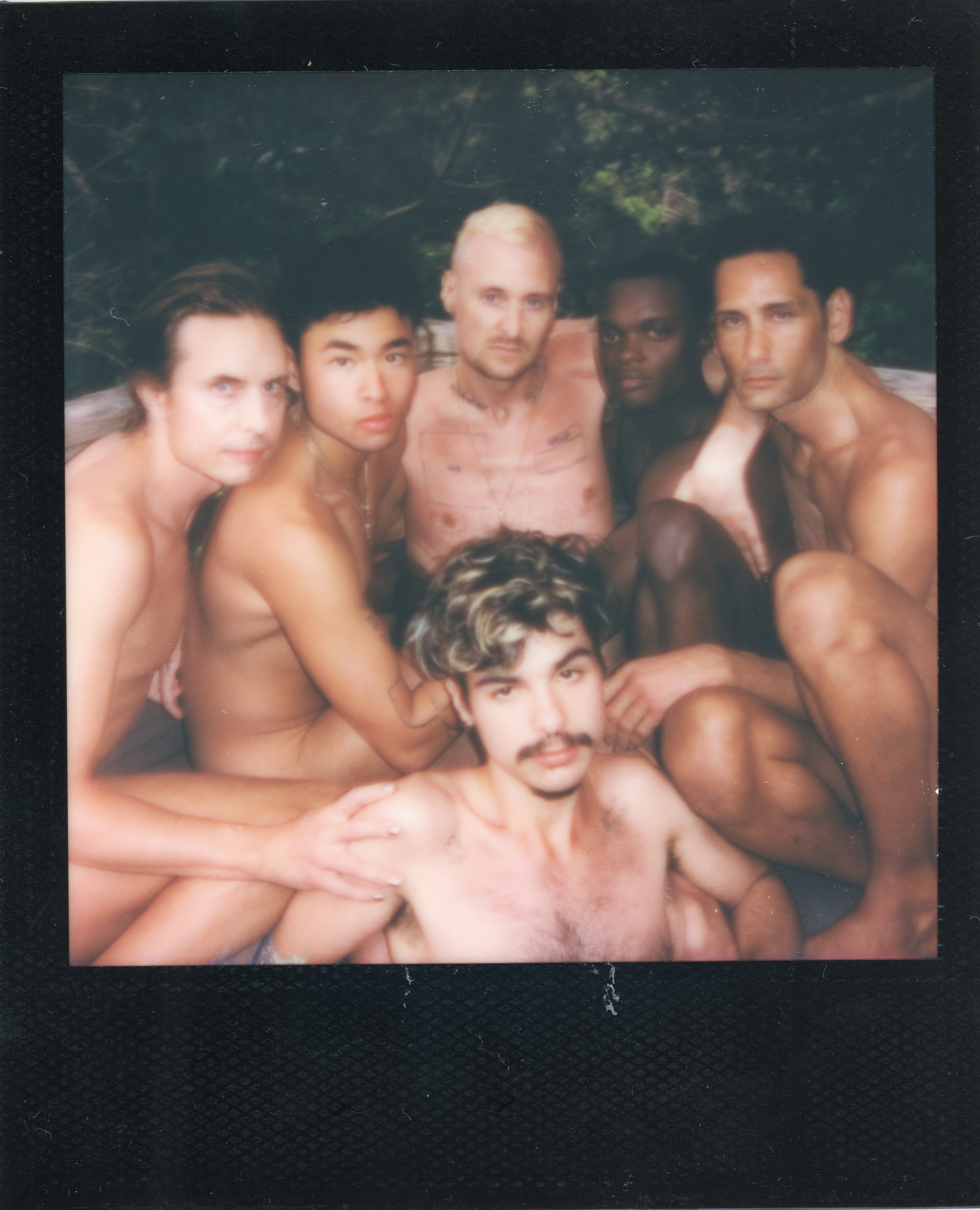 Fire Island Polaroid 033, a one-of-one instant photograph made in Fire Island Pines, New York, 2022 by Robert Andy Coombs.