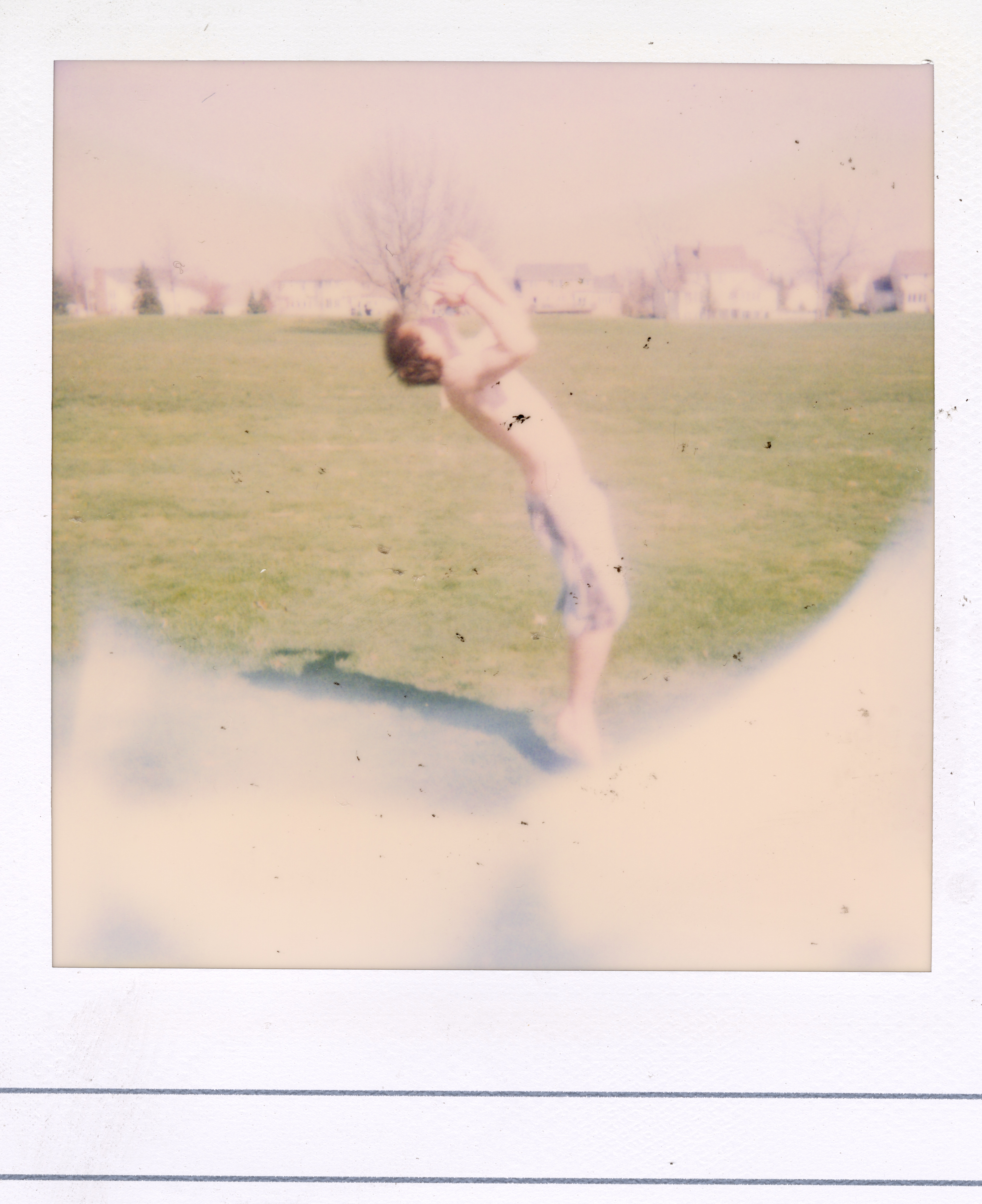 Grand Rapids Polaroid 010, a one-of-one instant photograph made in Grand Rapids, Michigan, 2008–2018 by Robert Andy Coombs.