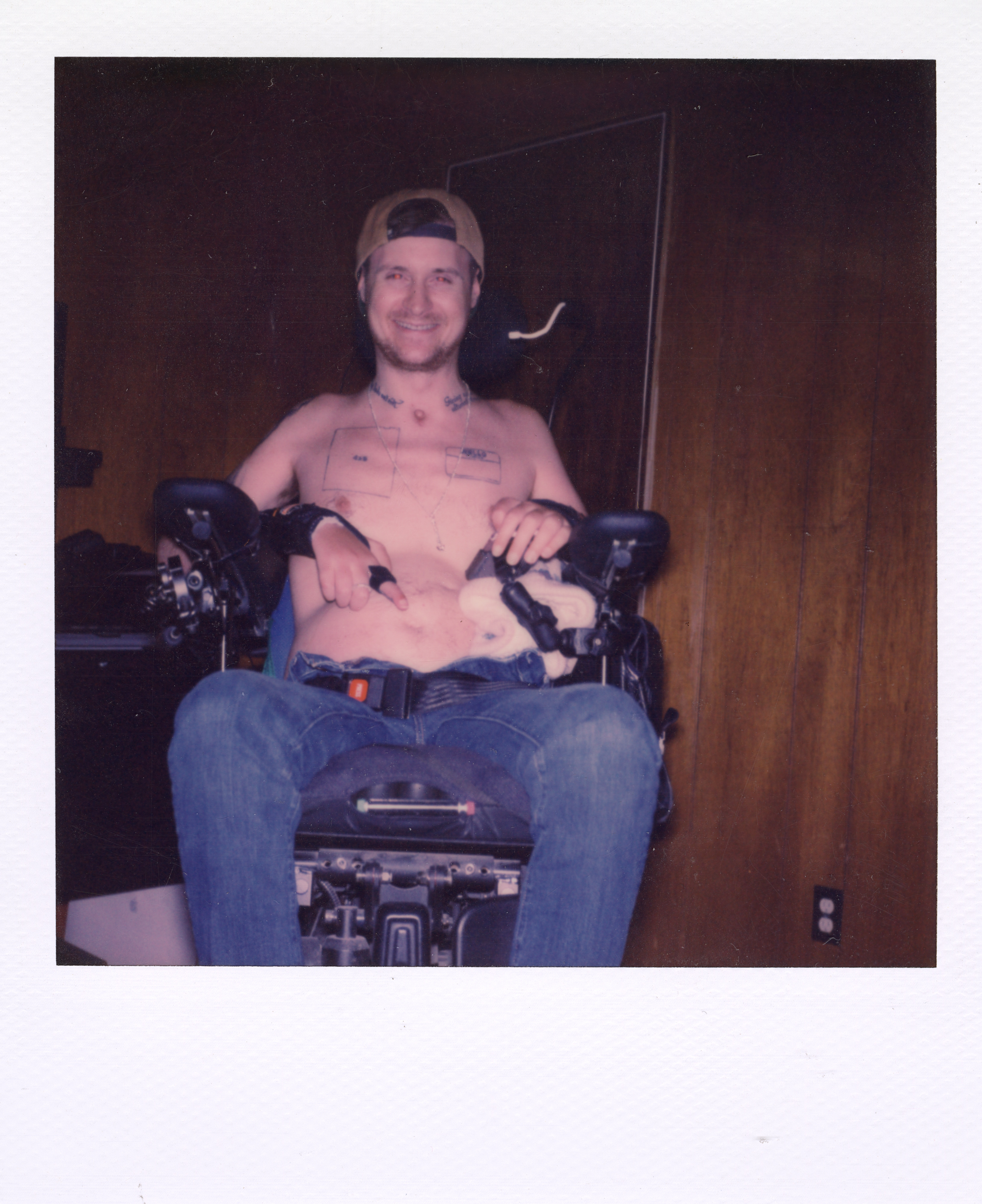 Grand Rapids Polaroid 103, a one-of-one instant photograph made in Grand Rapids, Michigan, 2008–2018 by Robert Andy Coombs.