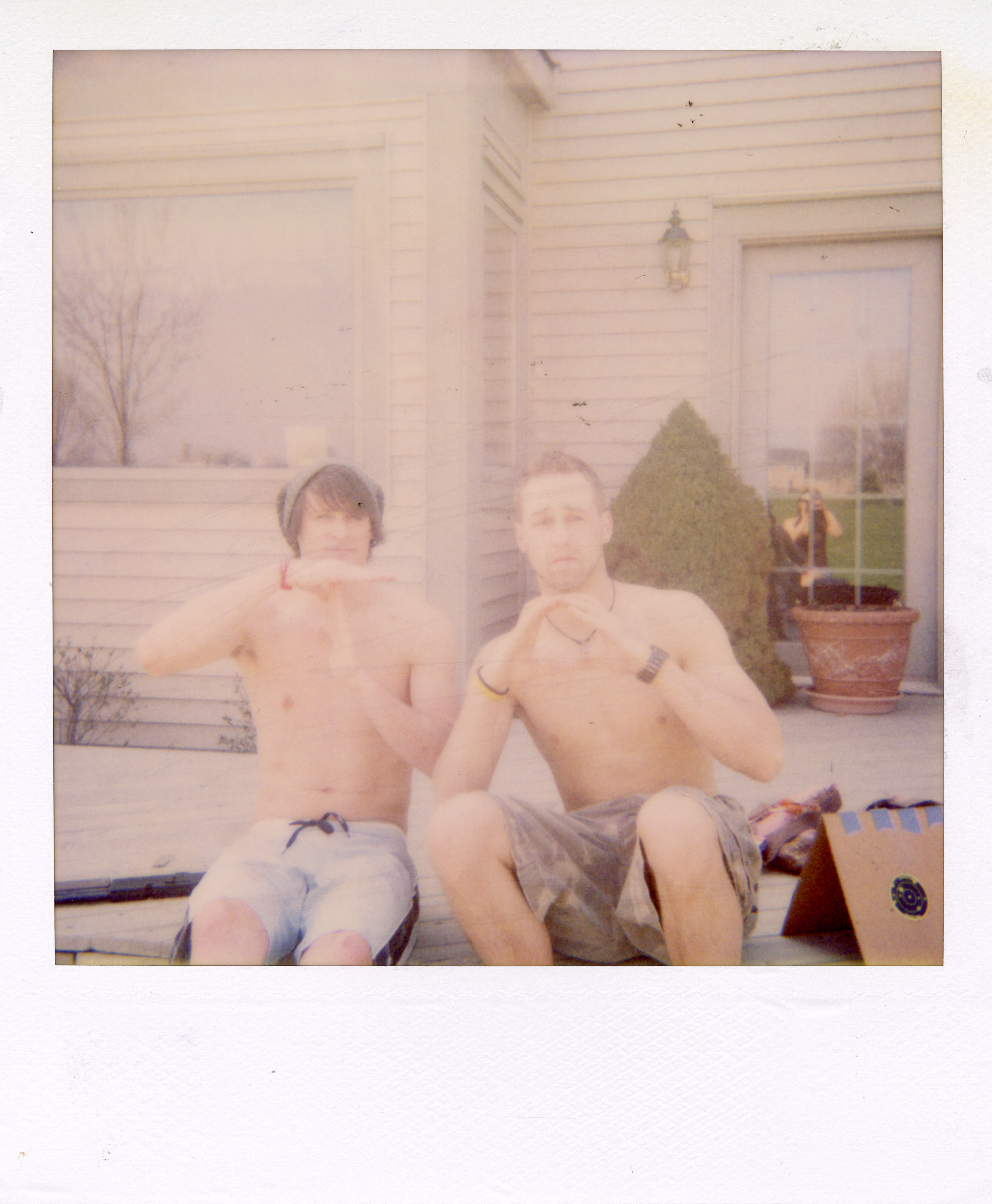 Grand Rapids Polaroid 011, a one-of-one instant photograph made in Grand Rapids, Michigan, 2008–2018 by Robert Andy Coombs.