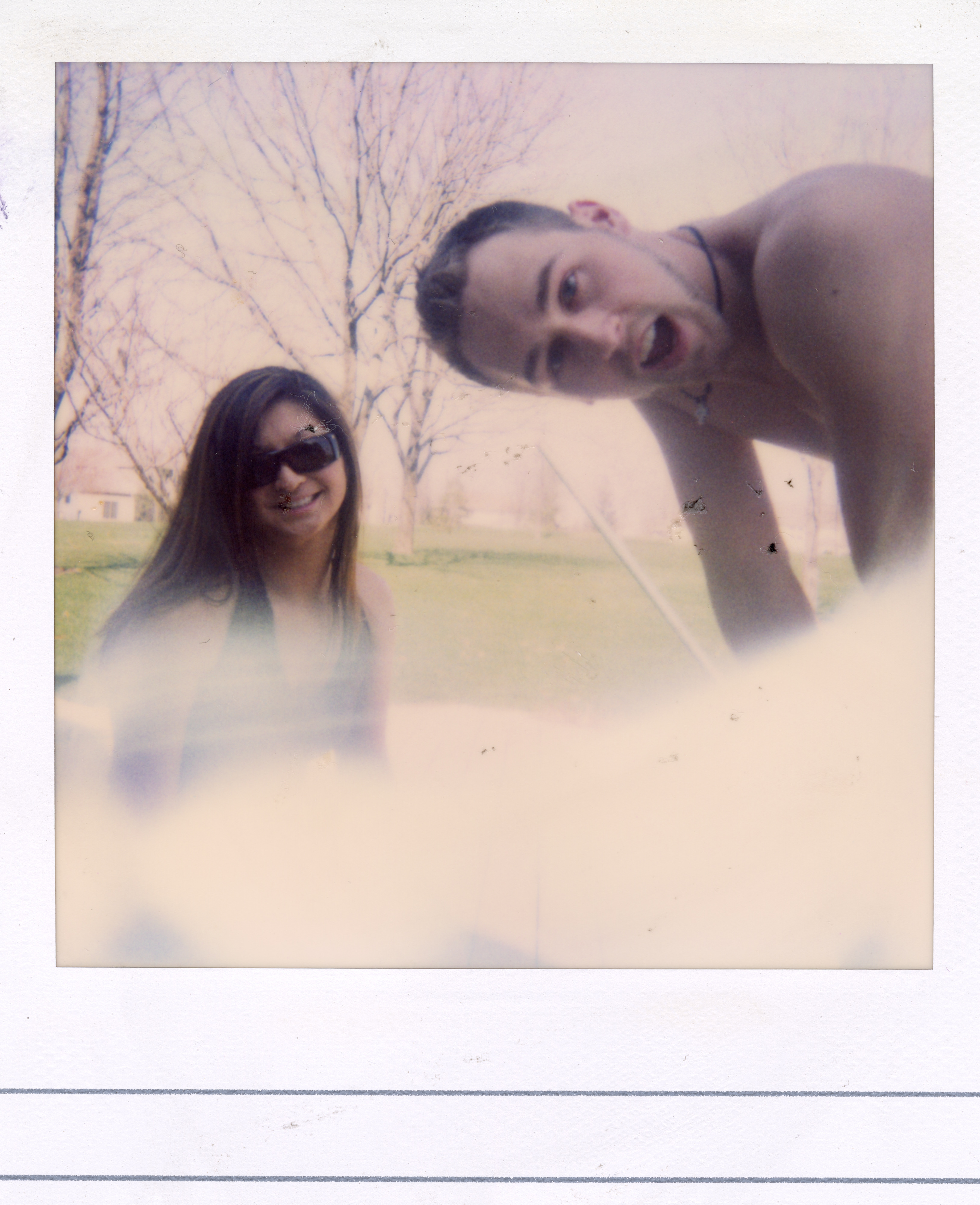 Grand Rapids Polaroid 014, a one-of-one instant photograph made in Grand Rapids, Michigan, 2008–2018 by Robert Andy Coombs.