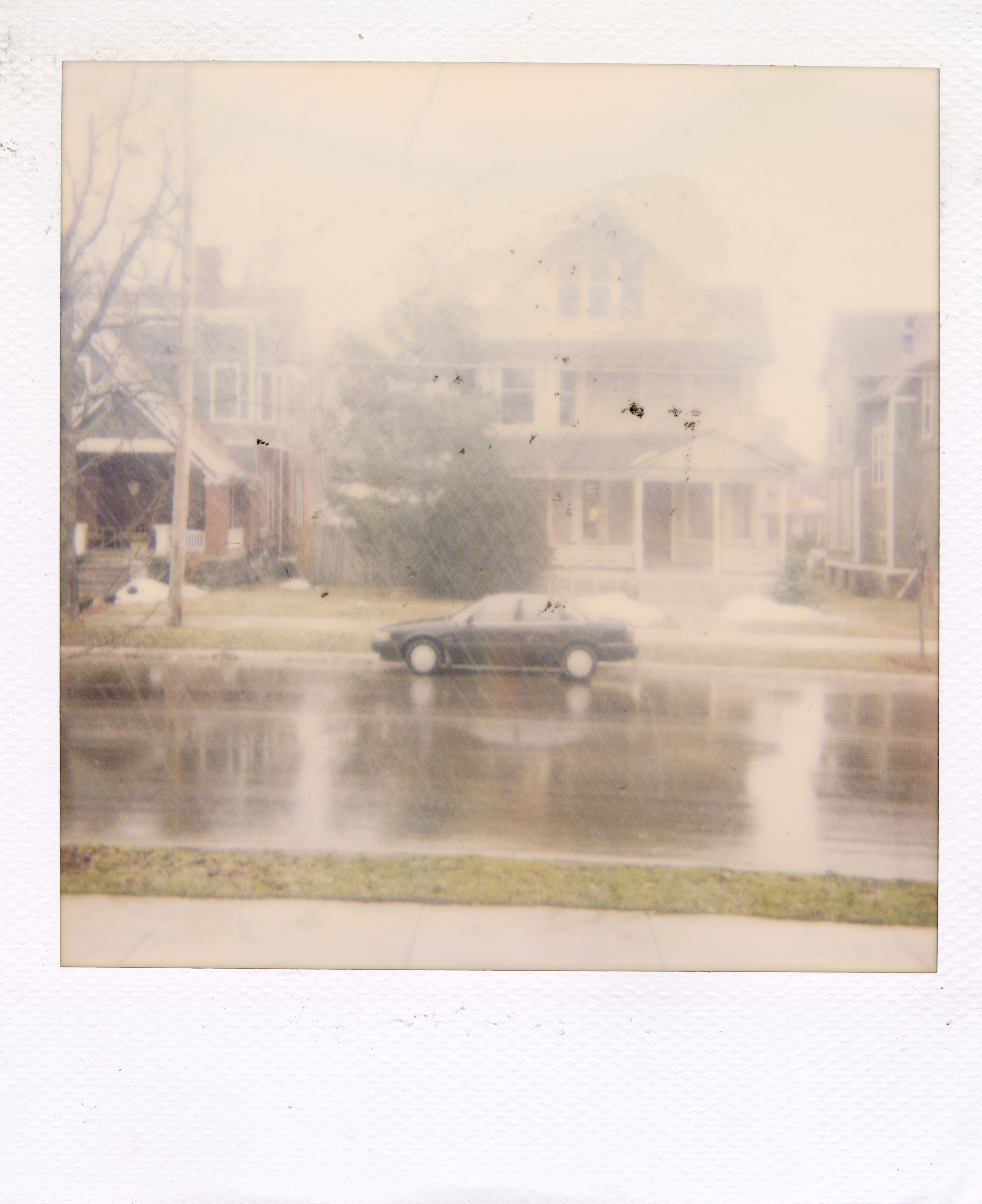 Grand Rapids Polaroid 022, a one-of-one instant photograph made in Grand Rapids, Michigan, 2008–2018 by Robert Andy Coombs.