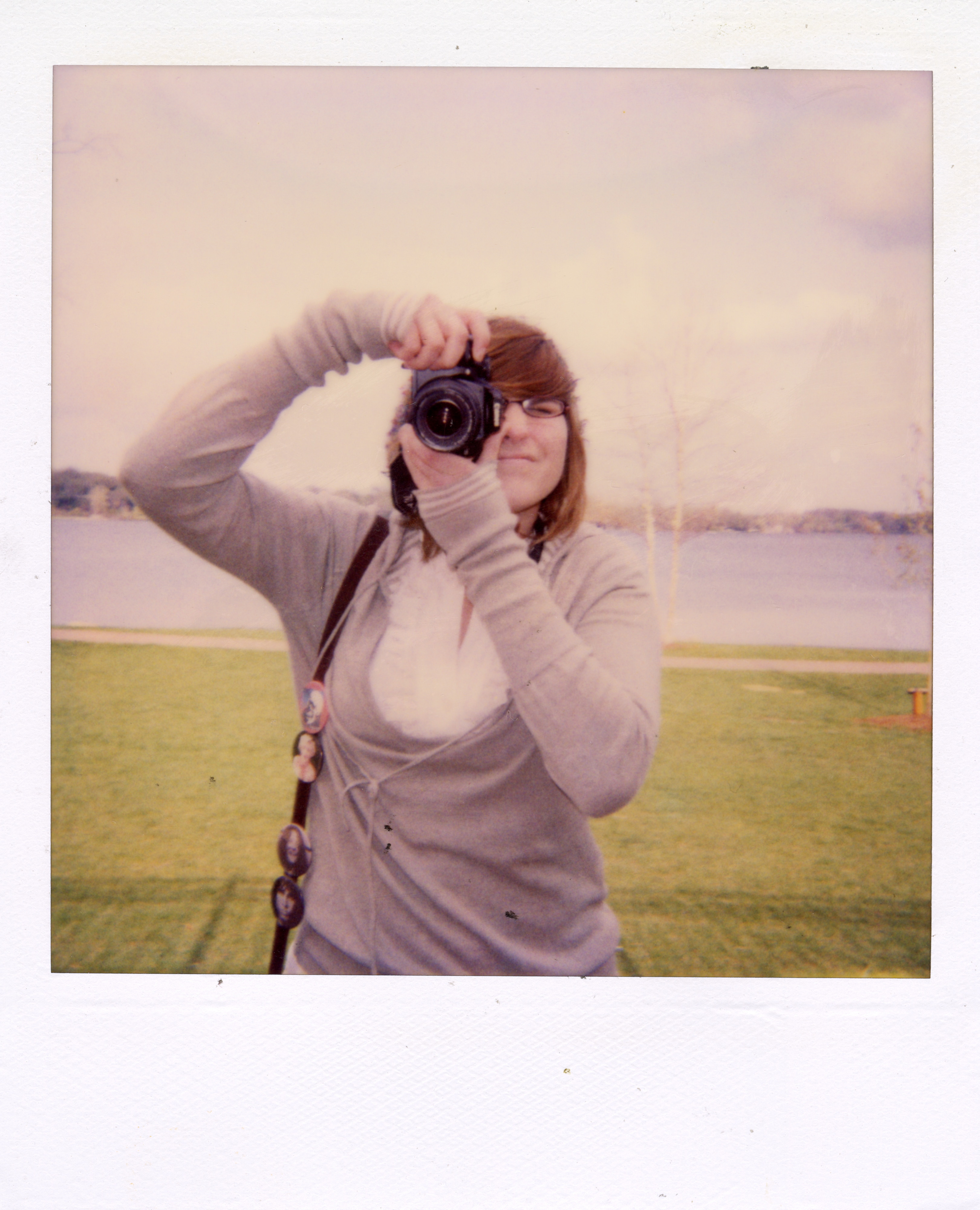 Grand Rapids Polaroid 034, a one-of-one instant photograph made in Grand Rapids, Michigan, 2008–2018 by Robert Andy Coombs.