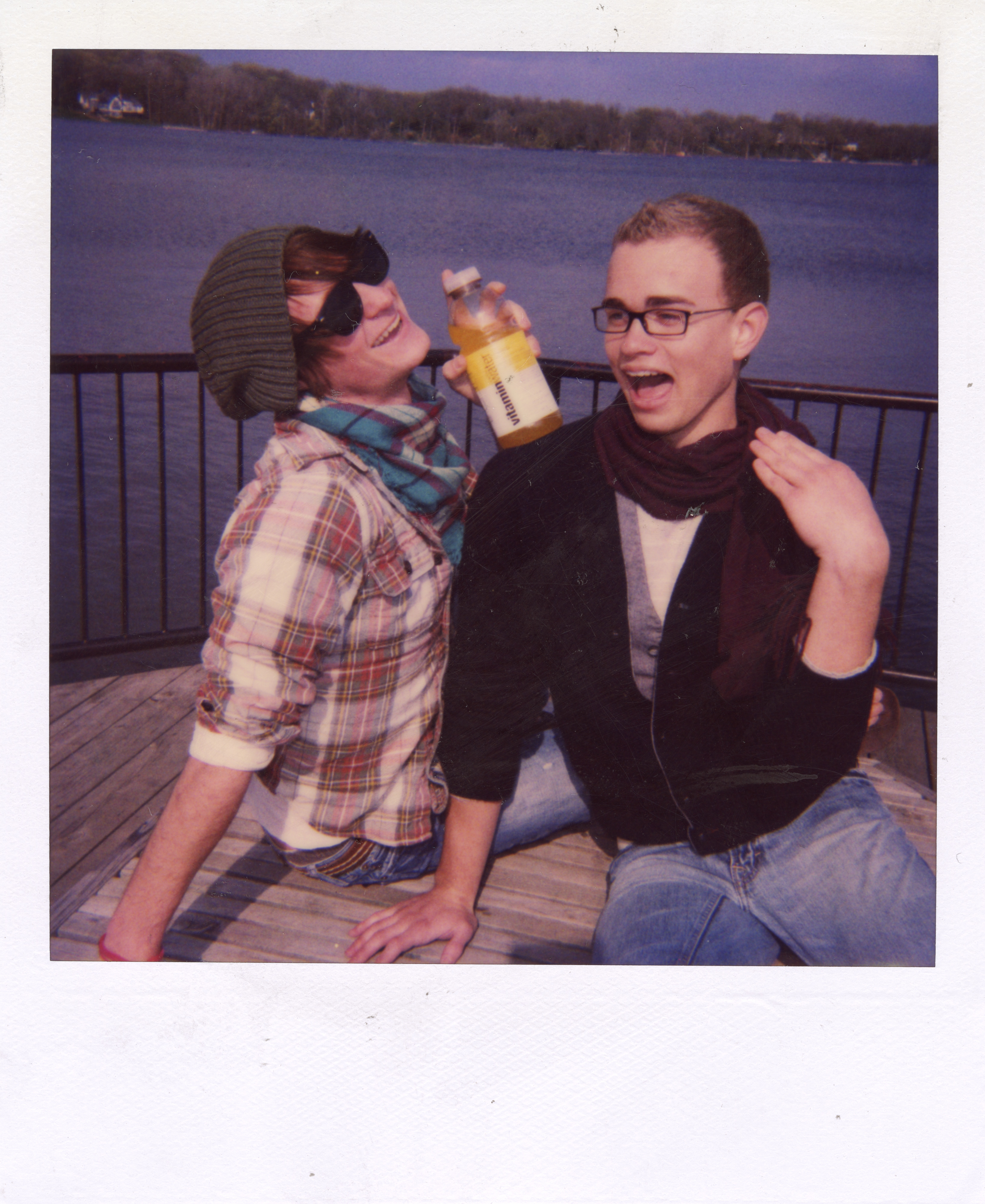 Grand Rapids Polaroid 037, a one-of-one instant photograph made in Grand Rapids, Michigan, 2008–2018 by Robert Andy Coombs.