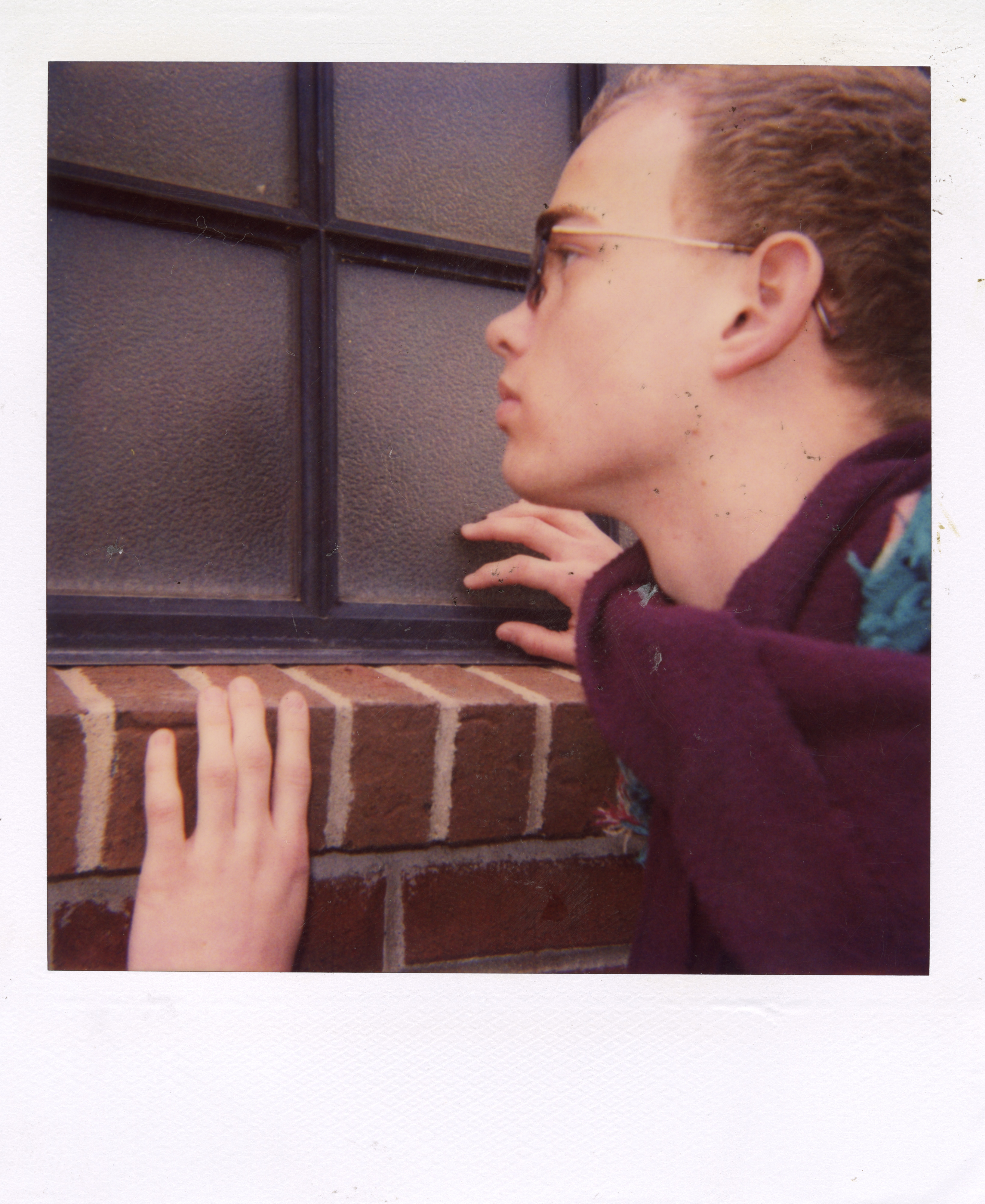 Grand Rapids Polaroid 039, a one-of-one instant photograph made in Grand Rapids, Michigan, 2008–2018 by Robert Andy Coombs.