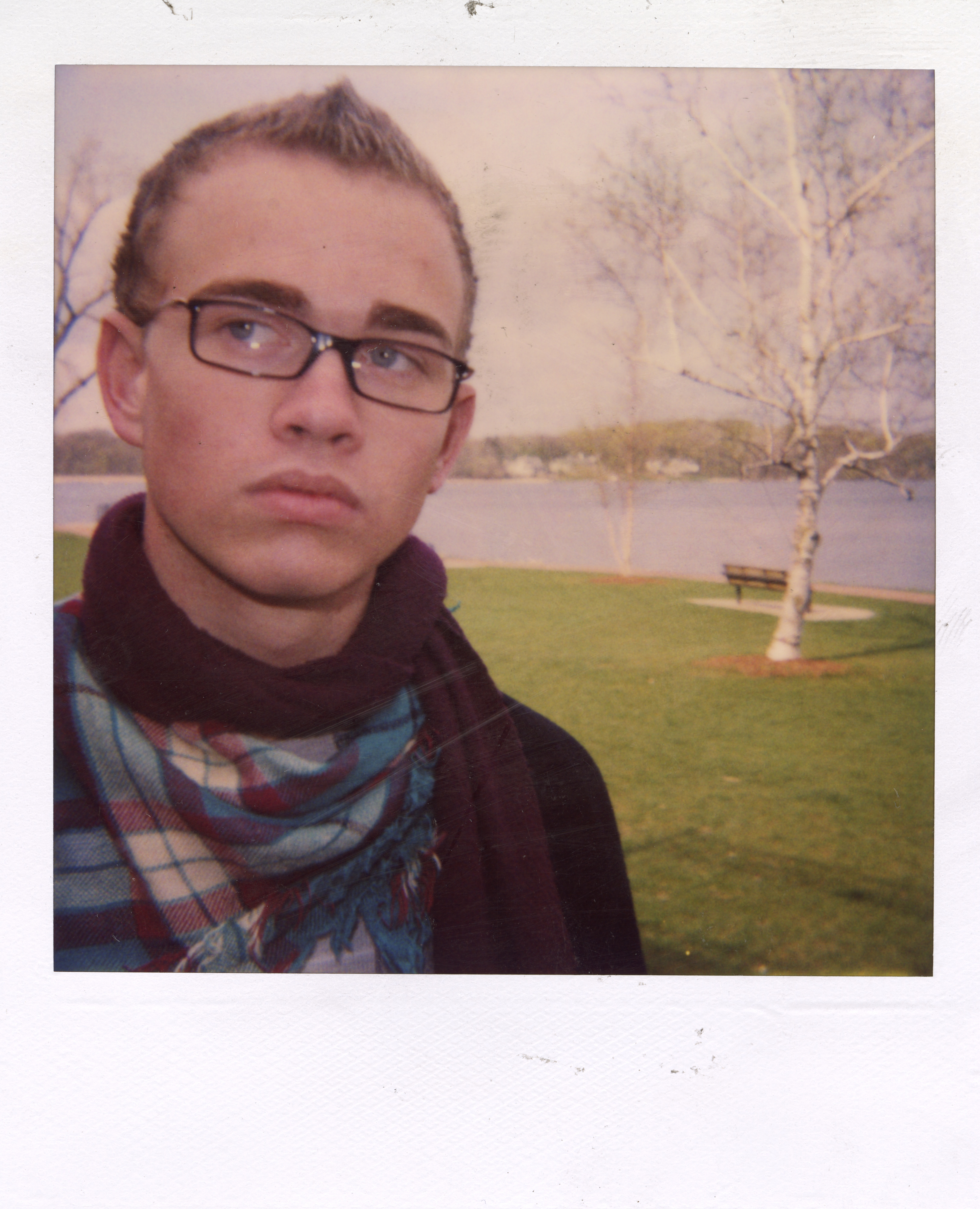 Grand Rapids Polaroid 040, a one-of-one instant photograph made in Grand Rapids, Michigan, 2008–2018 by Robert Andy Coombs.
