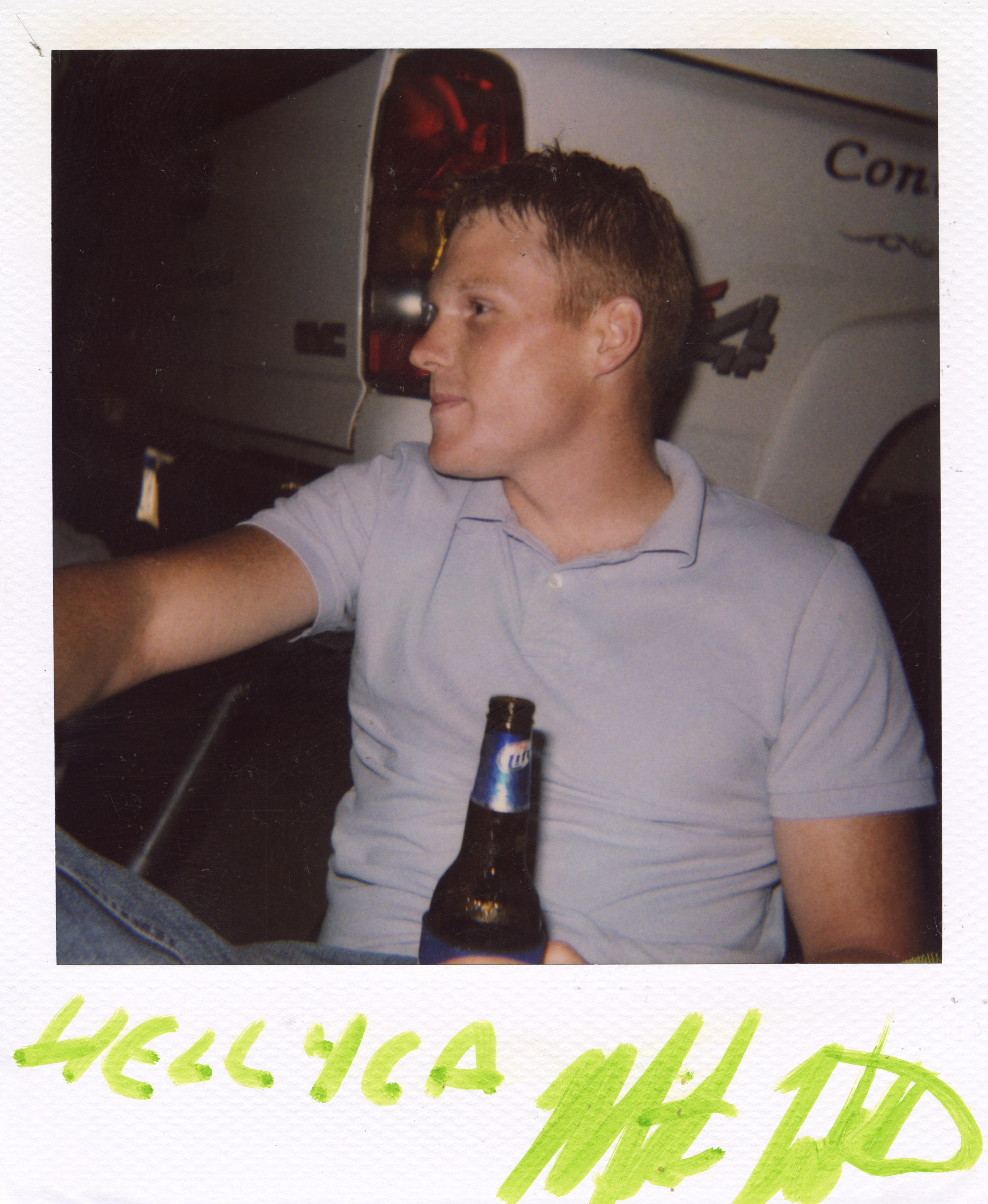 Grand Rapids Polaroid 044, a one-of-one instant photograph made in Grand Rapids, Michigan, 2008–2018 by Robert Andy Coombs.