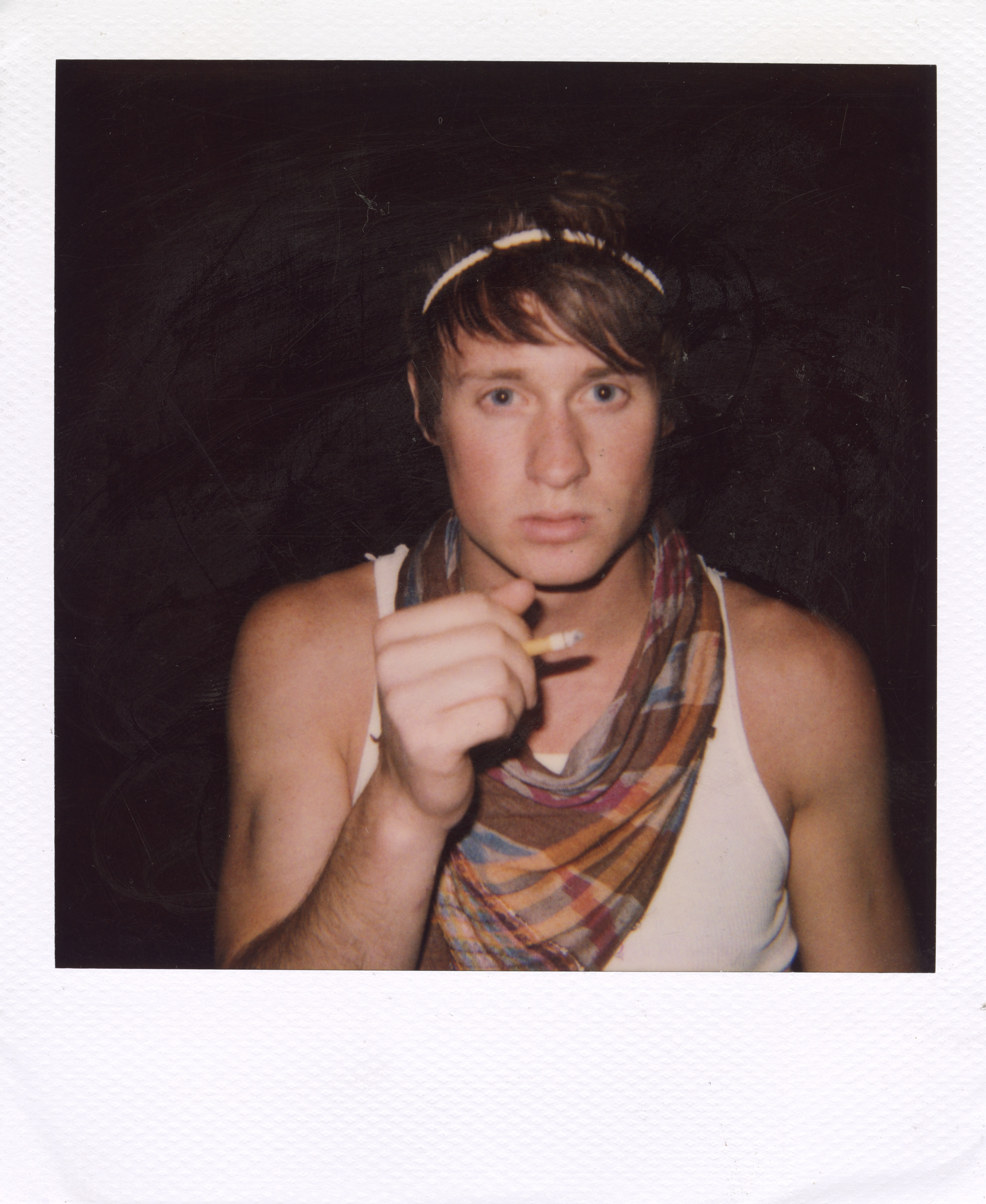Grand Rapids Polaroid 047, a one-of-one instant photograph made in Grand Rapids, Michigan, 2008–2018 by Robert Andy Coombs.