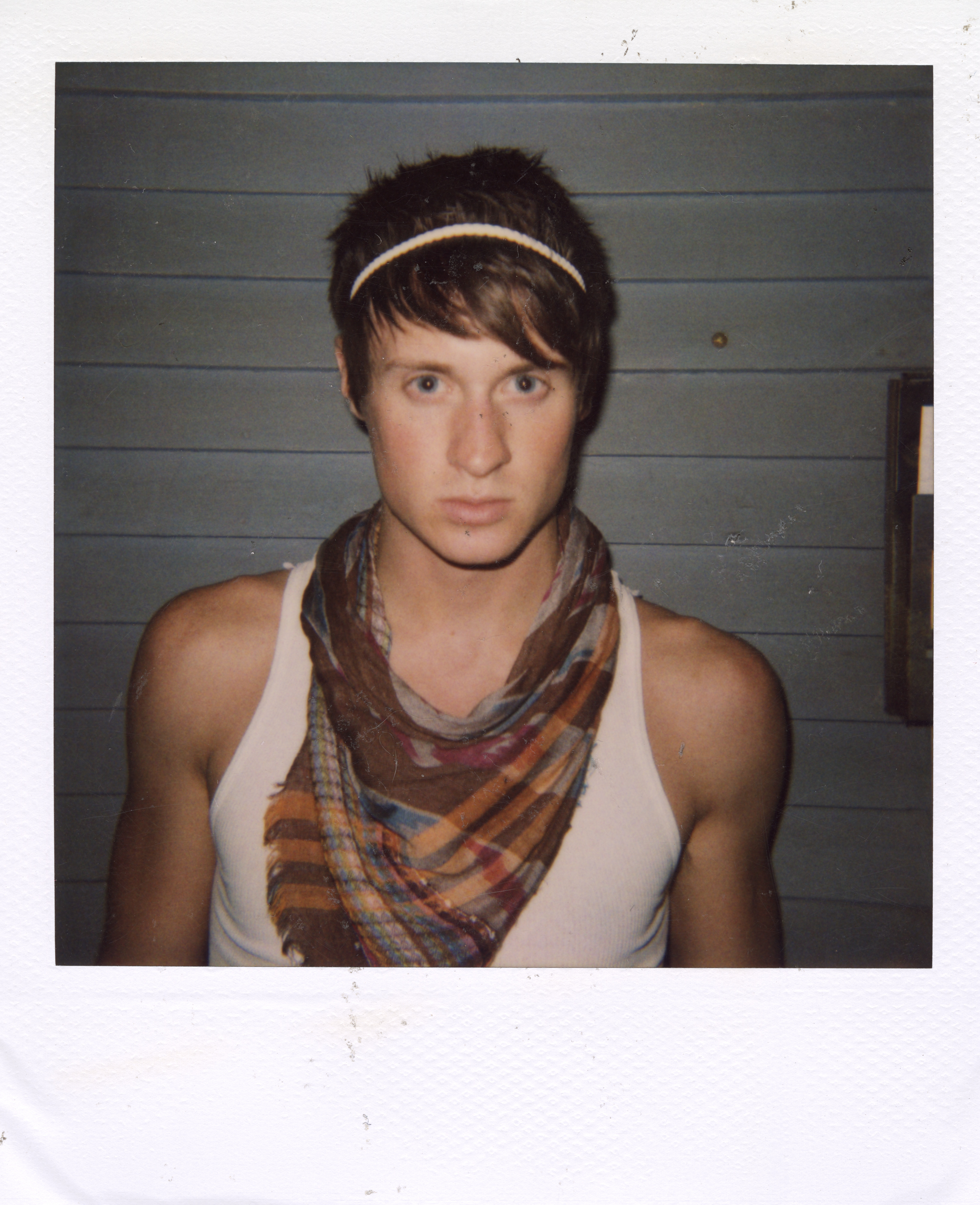 Grand Rapids Polaroid 049, a one-of-one instant photograph made in Grand Rapids, Michigan, 2008–2018 by Robert Andy Coombs.
