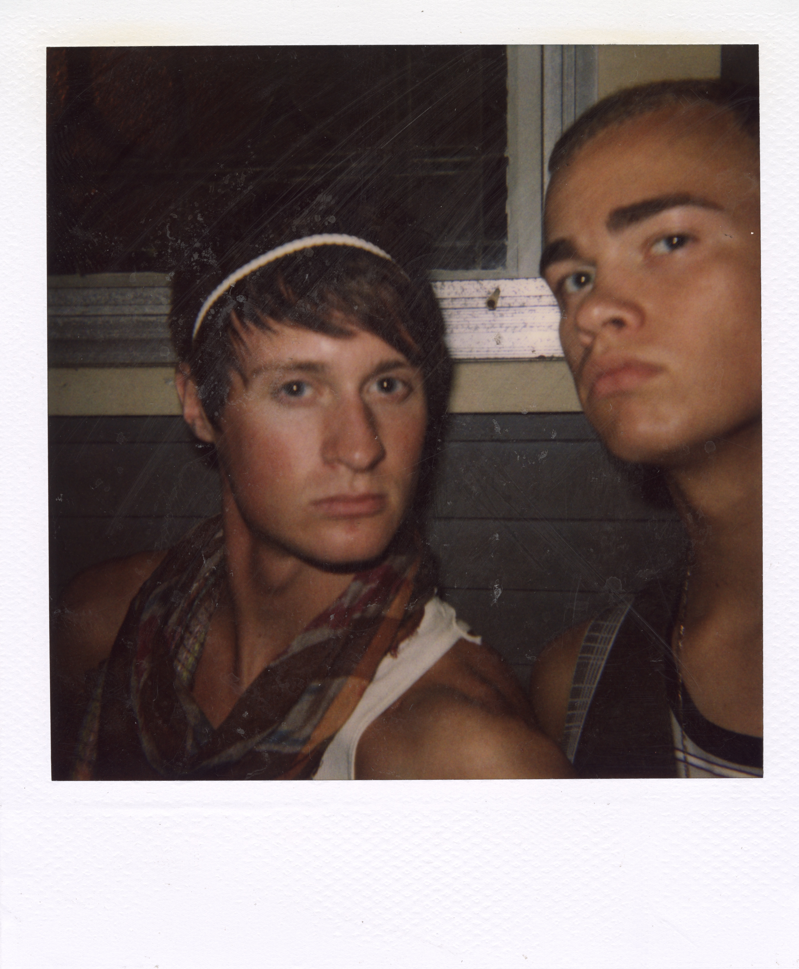 Grand Rapids Polaroid 051, a one-of-one instant photograph made in Grand Rapids, Michigan, 2008–2018 by Robert Andy Coombs.
