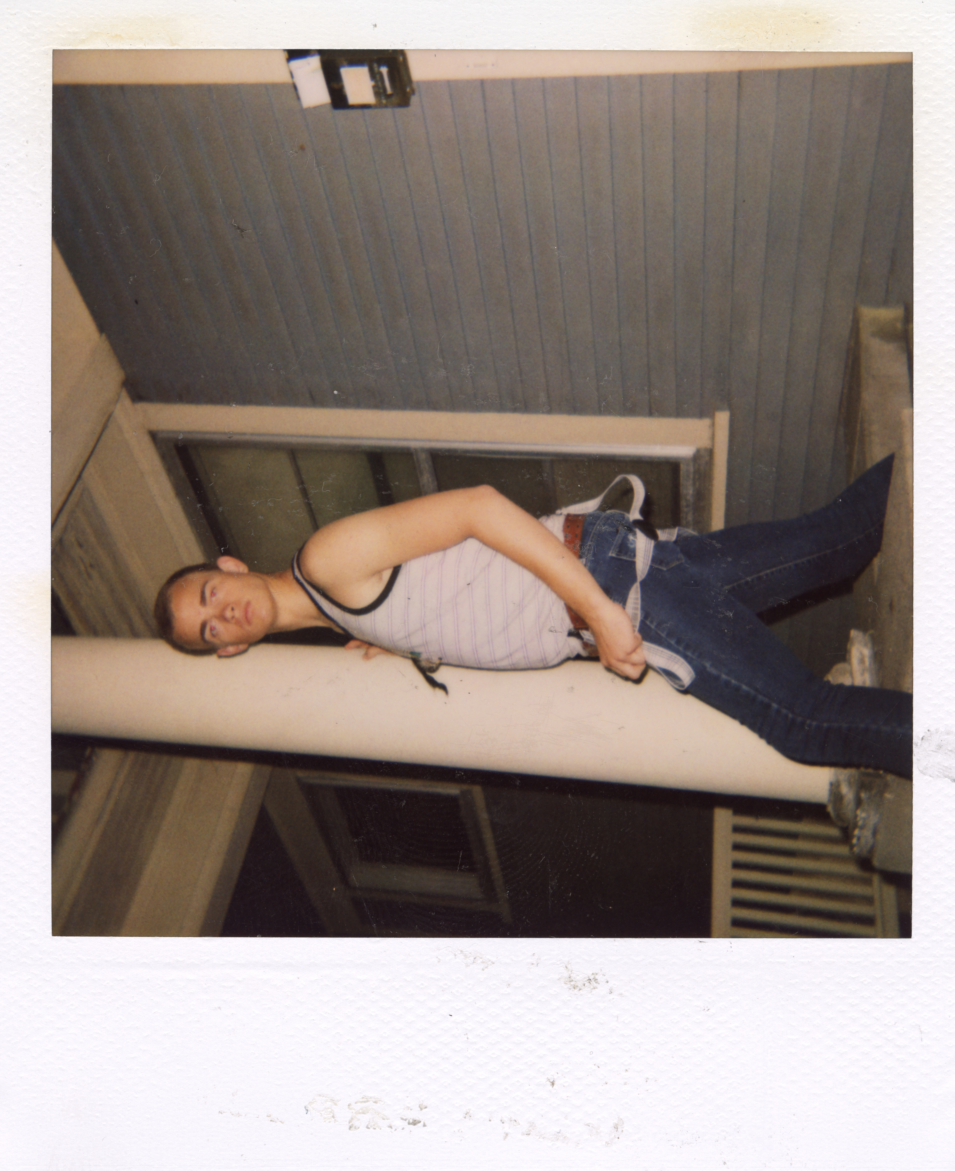 Grand Rapids Polaroid 055, a one-of-one instant photograph made in Grand Rapids, Michigan, 2008–2018 by Robert Andy Coombs.