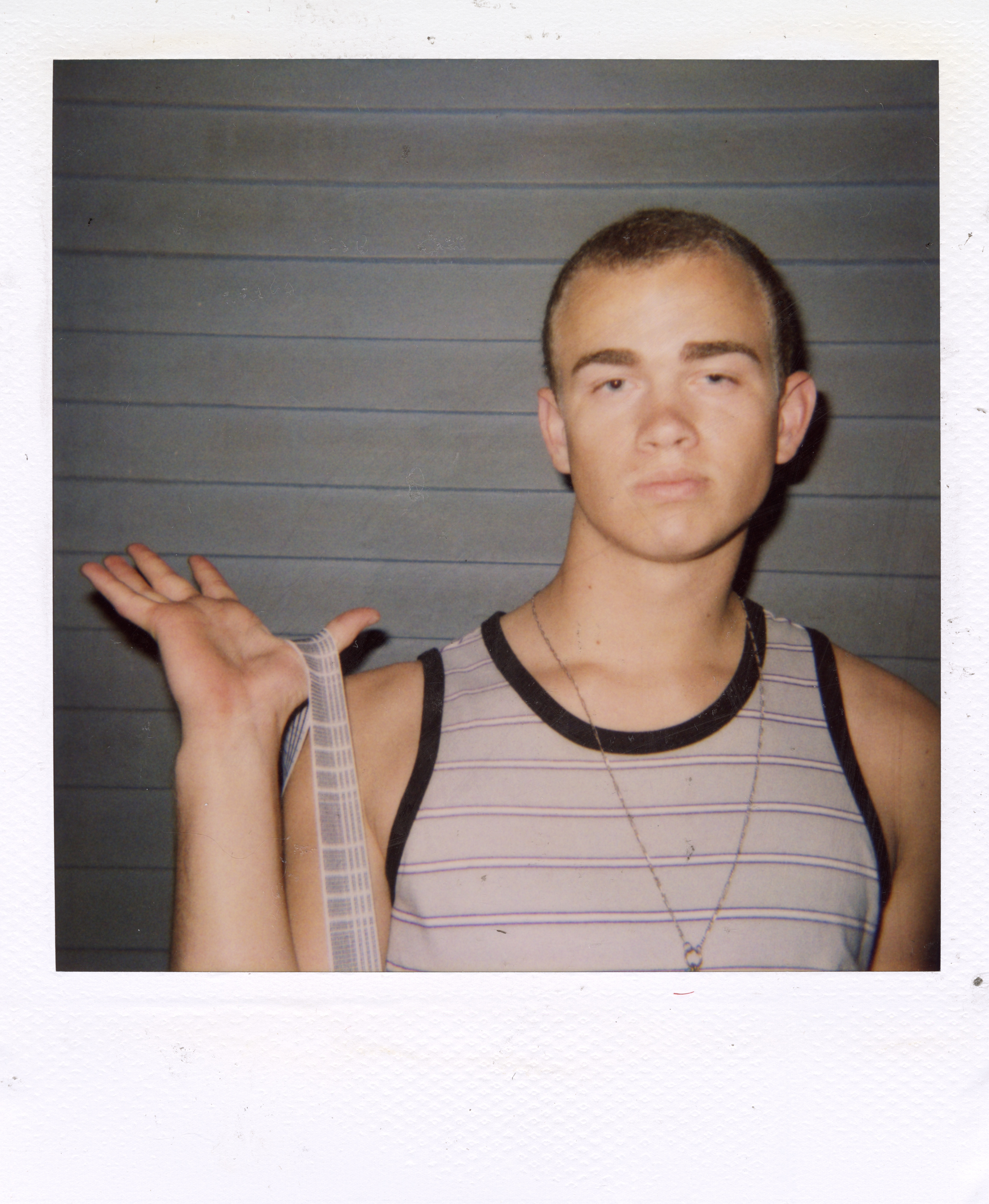 Grand Rapids Polaroid 056, a one-of-one instant photograph made in Grand Rapids, Michigan, 2008–2018 by Robert Andy Coombs.