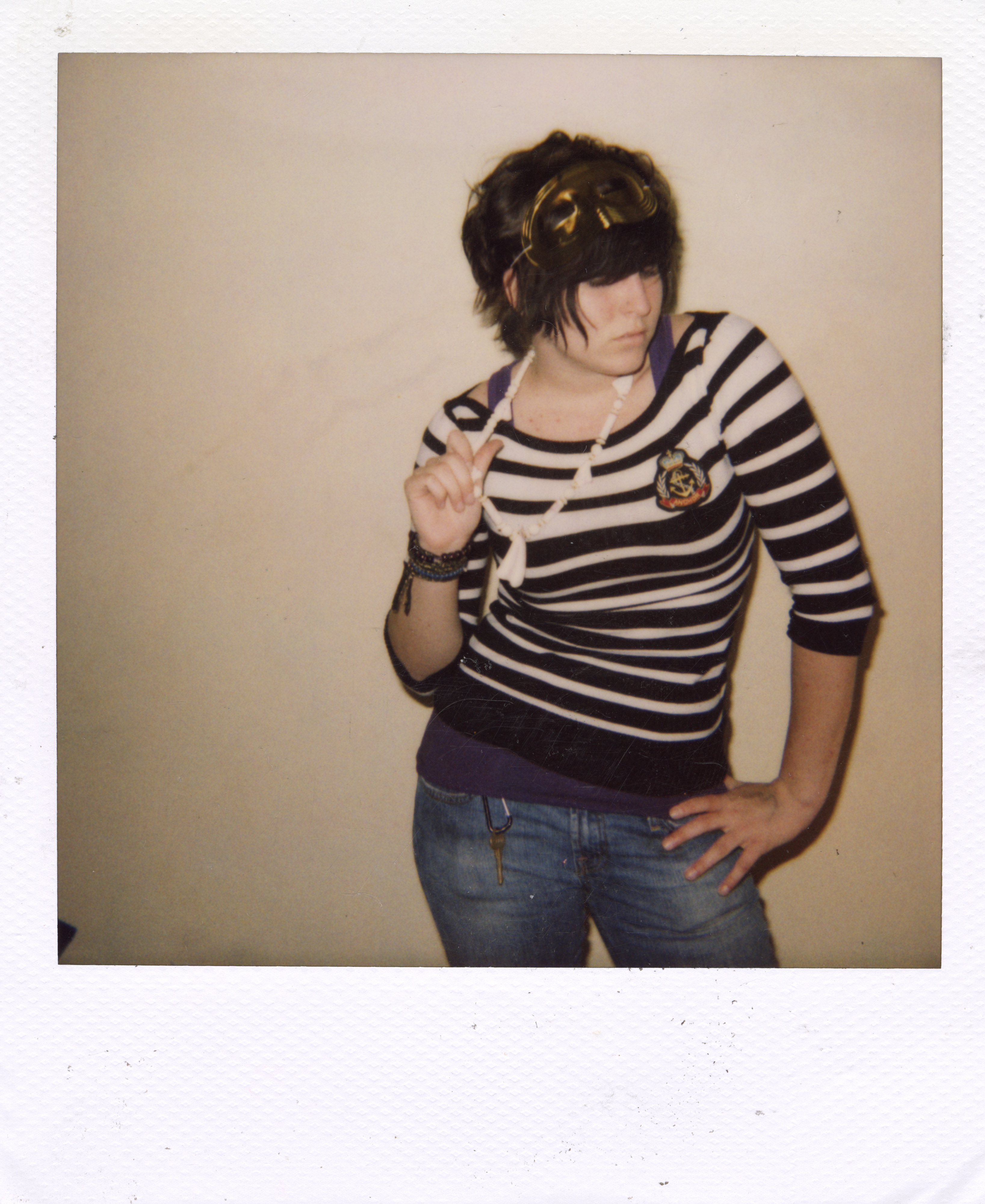 Grand Rapids Polaroid 073, a one-of-one instant photograph made in Grand Rapids, Michigan, 2008–2018 by Robert Andy Coombs.