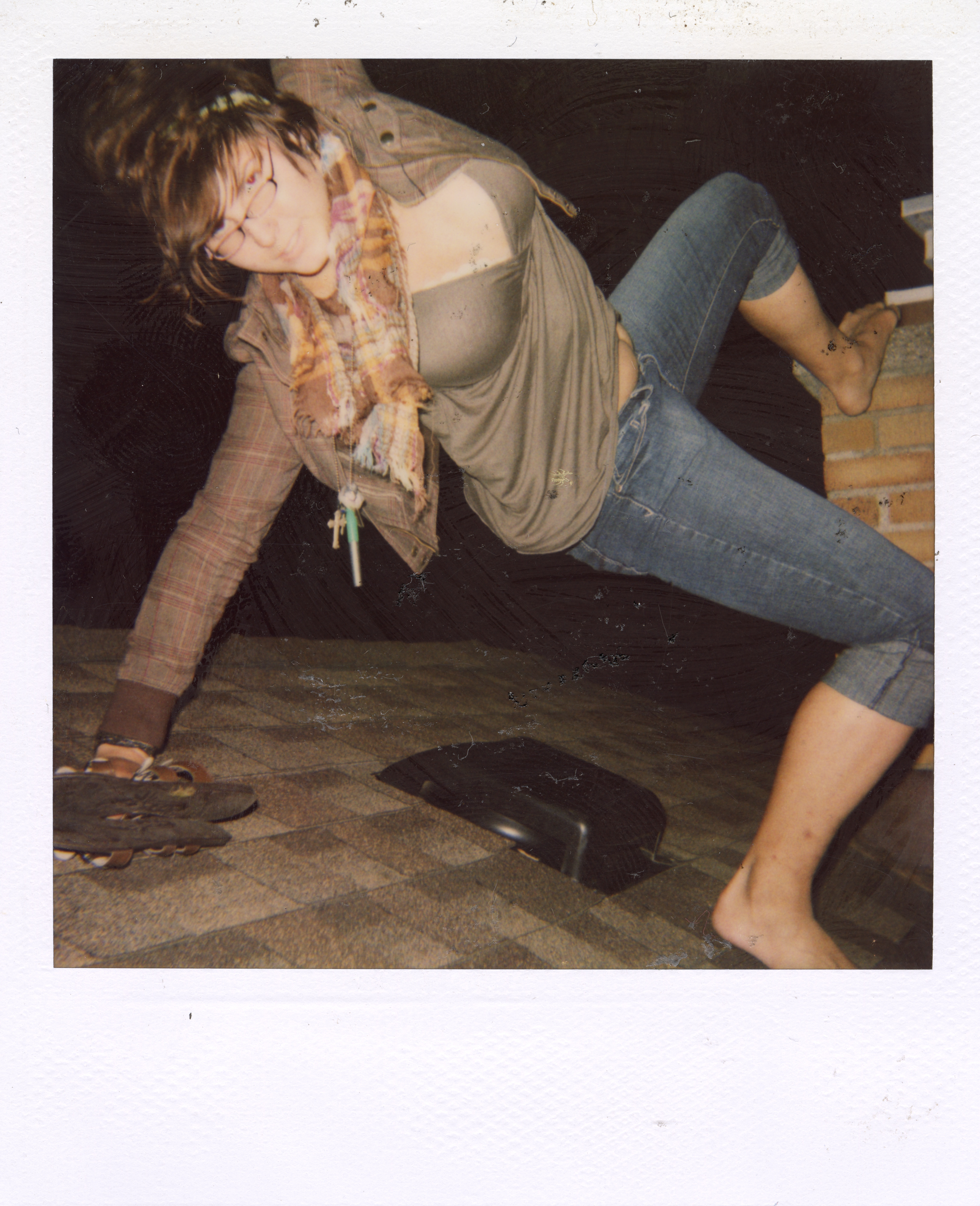 Grand Rapids Polaroid 077, a one-of-one instant photograph made in Grand Rapids, Michigan, 2008–2018 by Robert Andy Coombs.