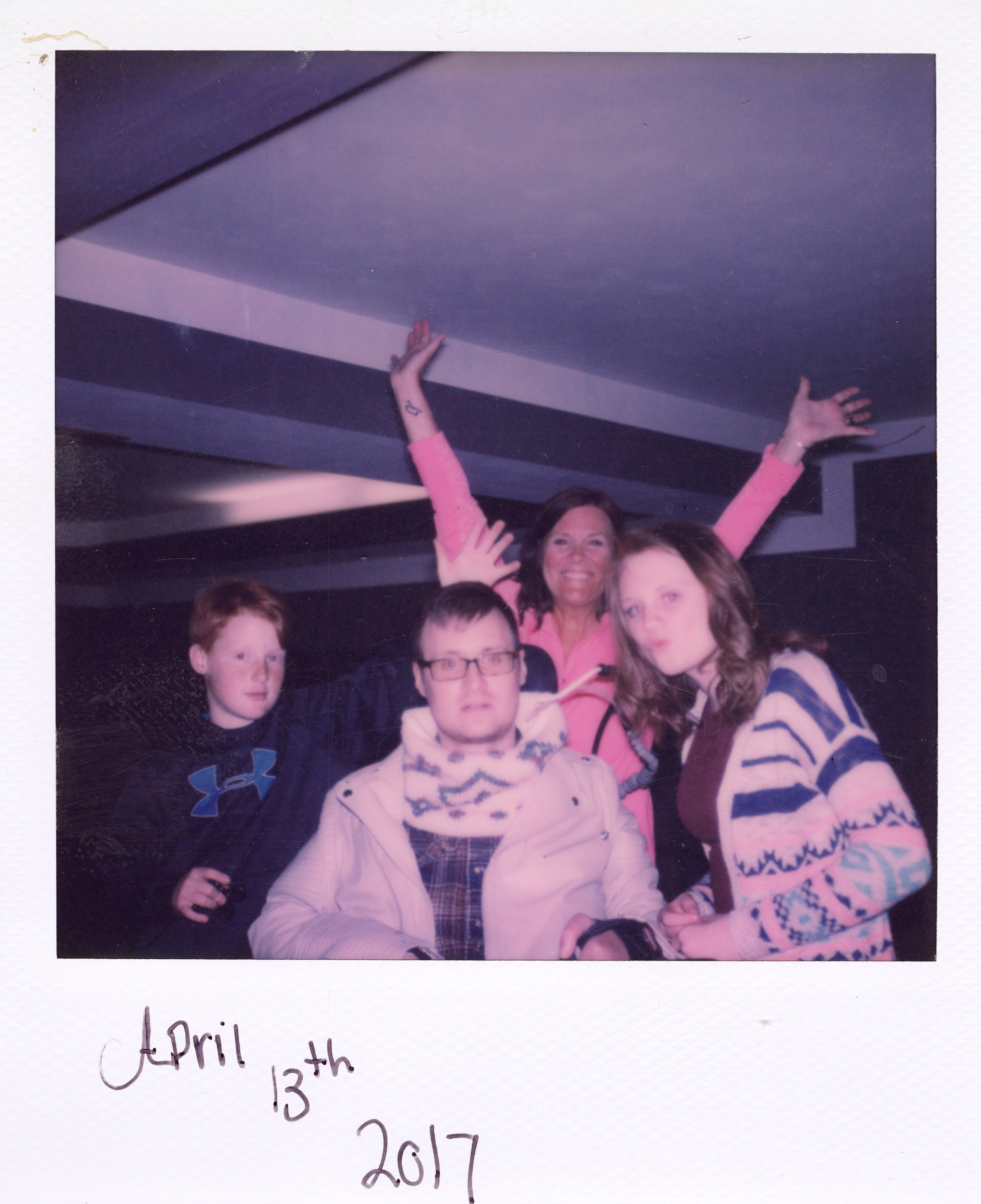 Grand Rapids Polaroid 087, a one-of-one instant photograph made in Grand Rapids, Michigan, 2008–2018 by Robert Andy Coombs.