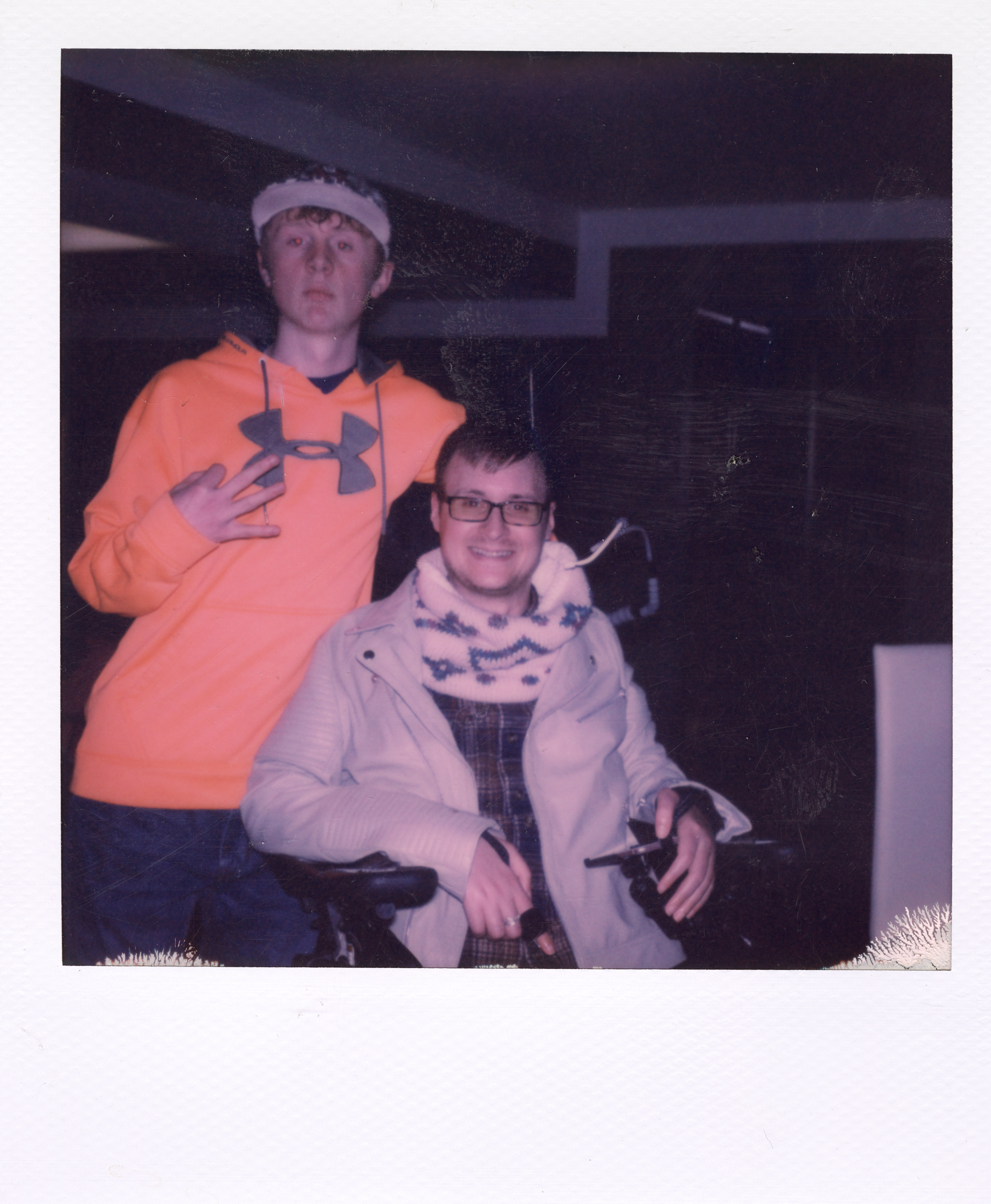 Grand Rapids Polaroid 088, a one-of-one instant photograph made in Grand Rapids, Michigan, 2008–2018 by Robert Andy Coombs.