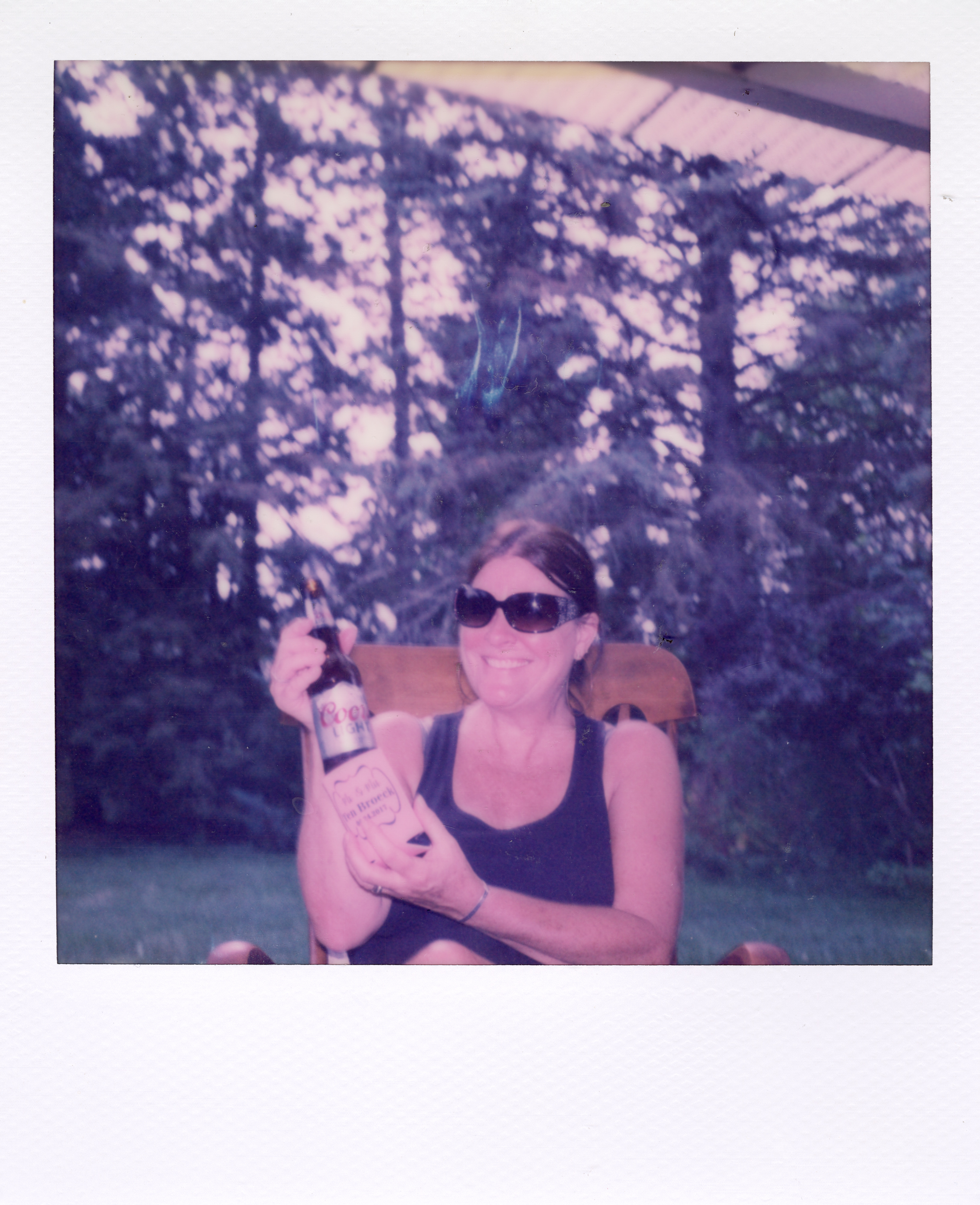 Grand Rapids Polaroid 089, a one-of-one instant photograph made in Grand Rapids, Michigan, 2008–2018 by Robert Andy Coombs.