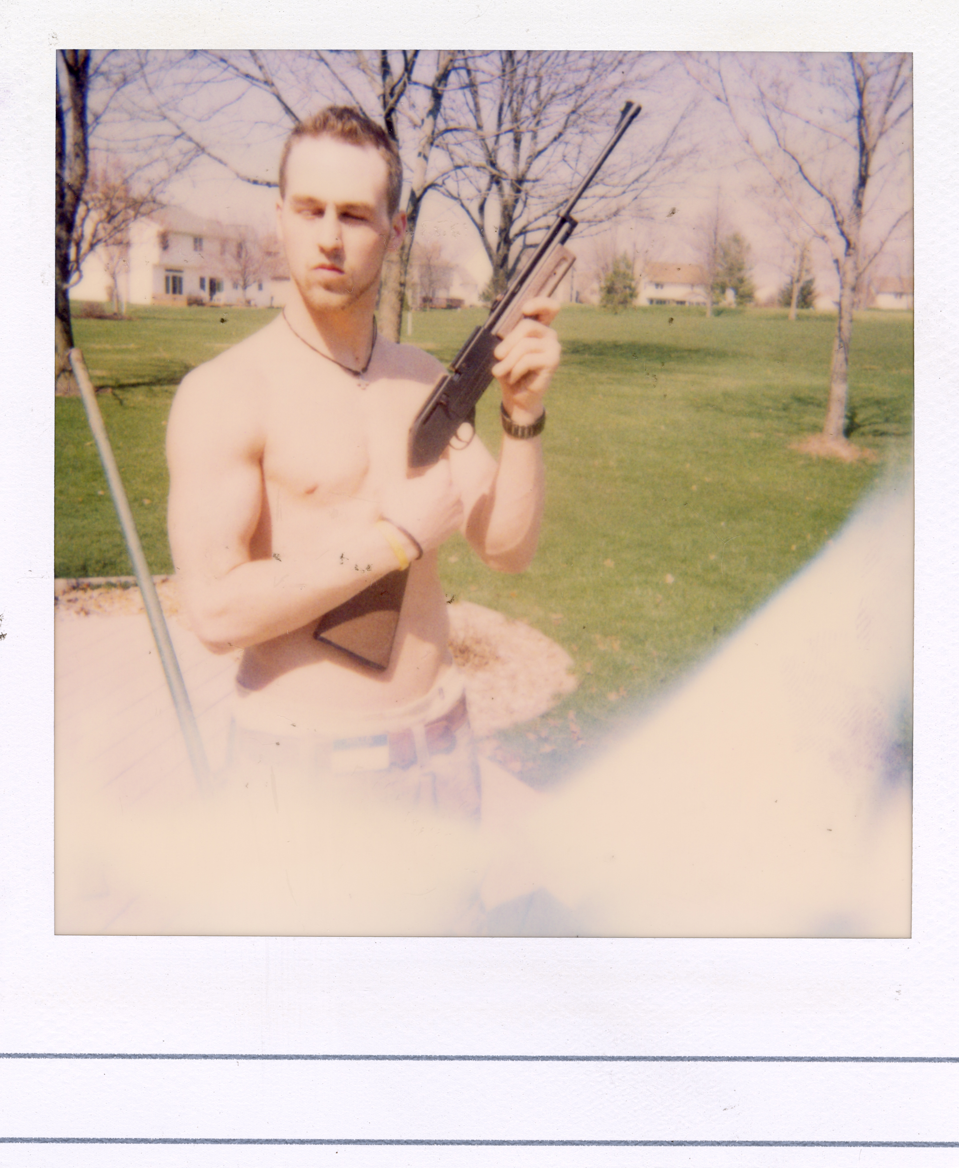Grand Rapids Polaroid 009, a one-of-one instant photograph made in Grand Rapids, Michigan, 2008–2018 by Robert Andy Coombs.