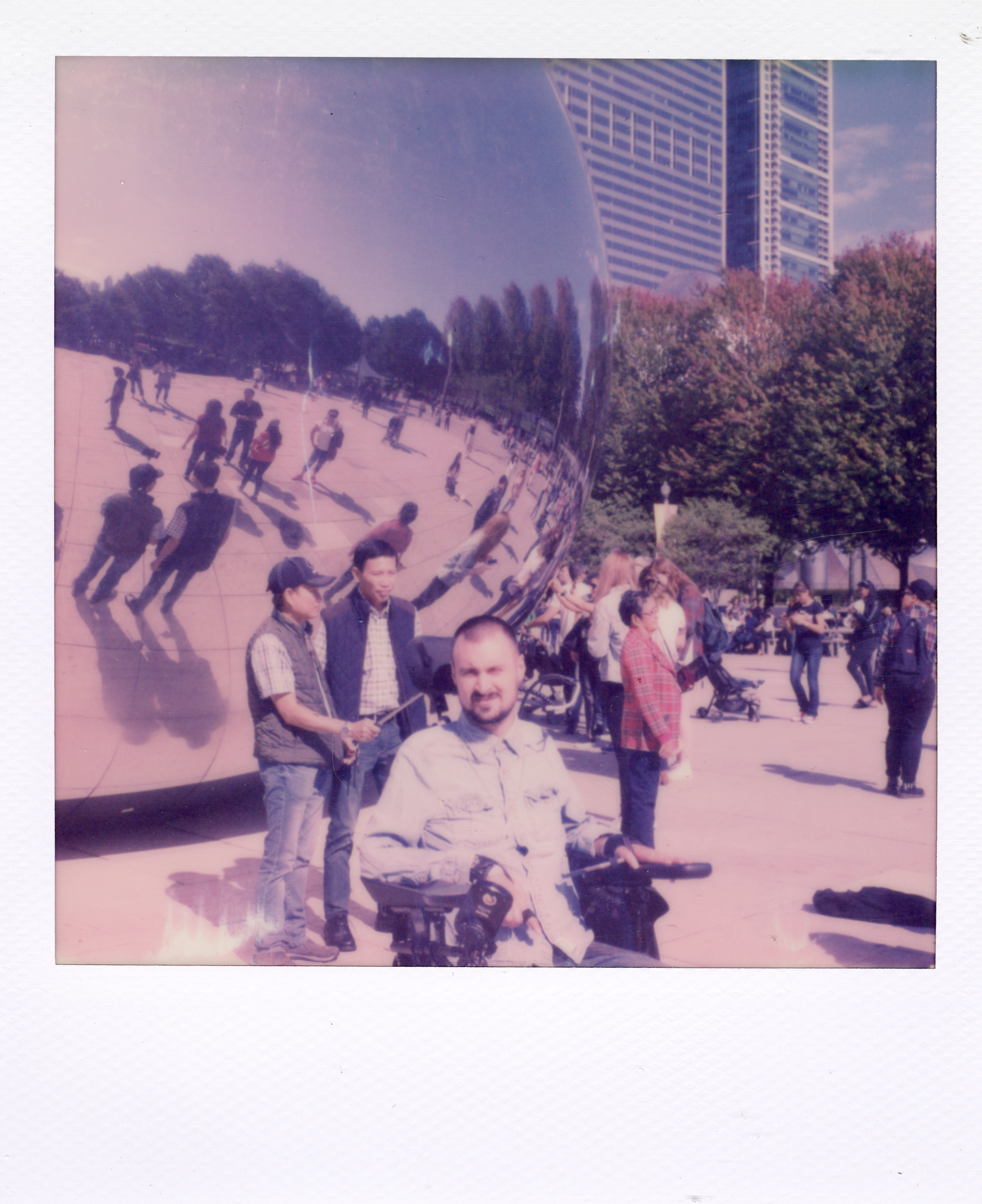 Grand Rapids Polaroid 099, a one-of-one instant photograph made in Grand Rapids, Michigan, 2008–2018 by Robert Andy Coombs.