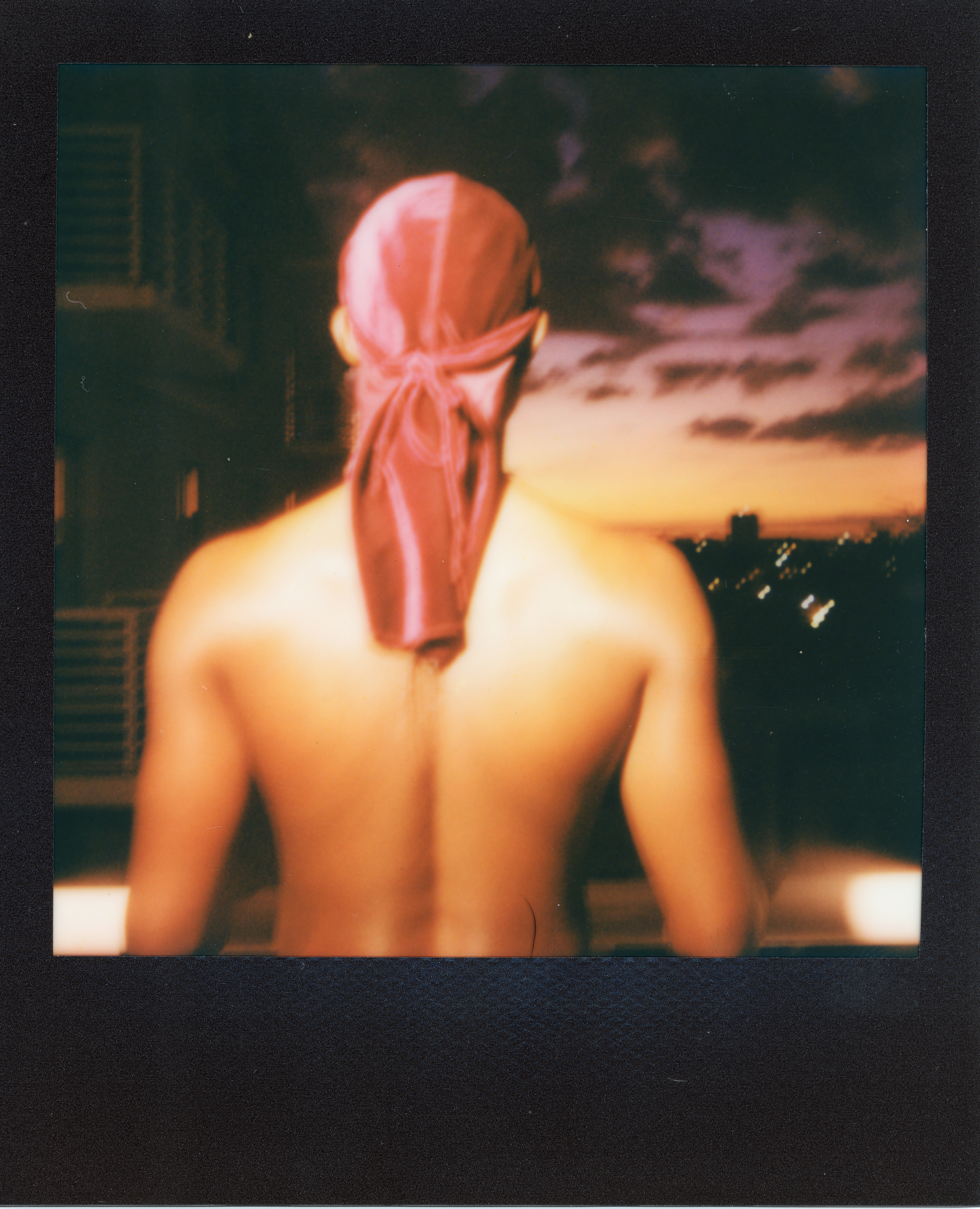 Miami 2020 Polaroid 019, a one-of-one instant photograph made in Miami, Florida, 2020 by Robert Andy Coombs.