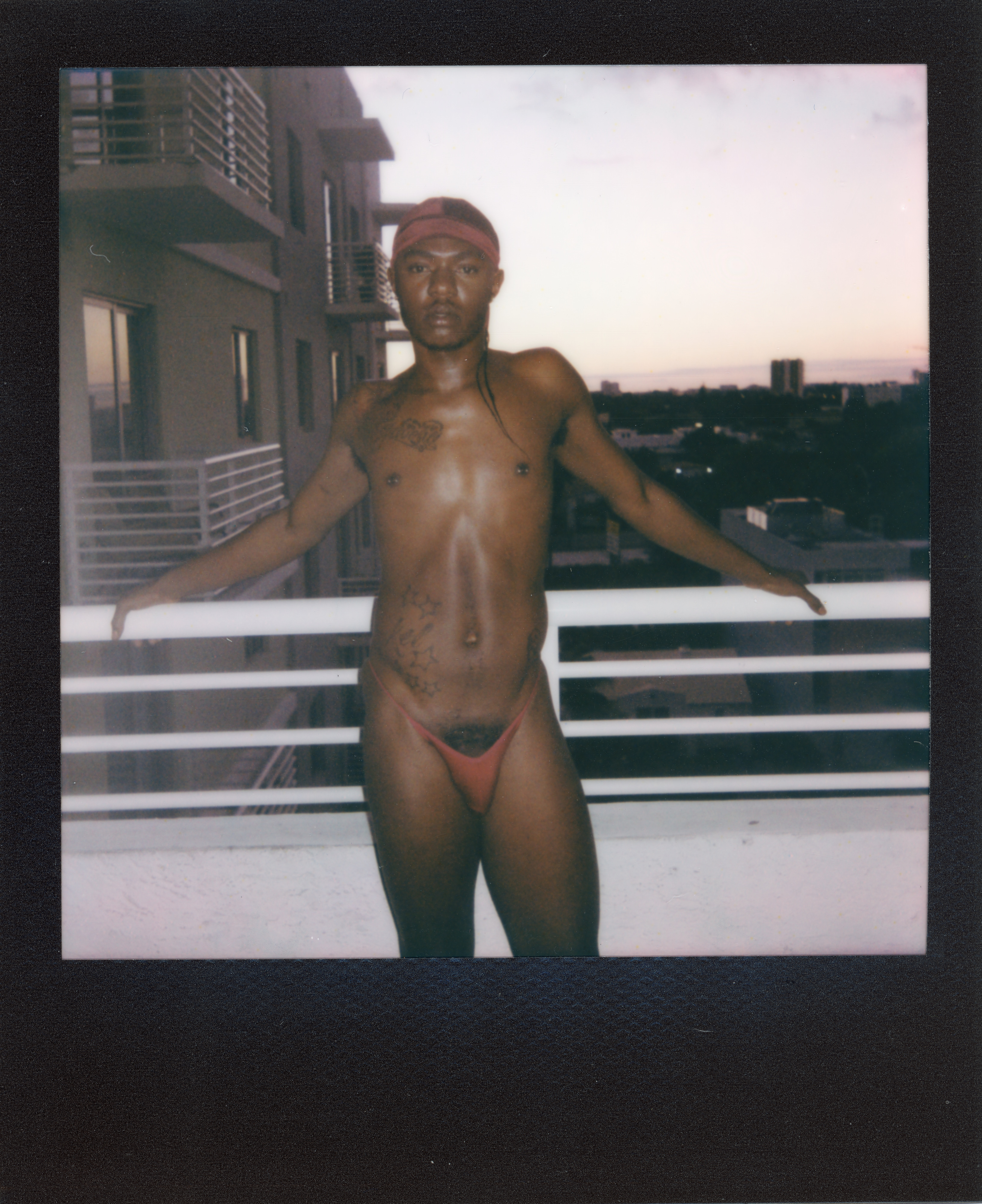 Miami 2020 Polaroid 023, a one-of-one instant photograph made in Miami, Florida, 2020 by Robert Andy Coombs.