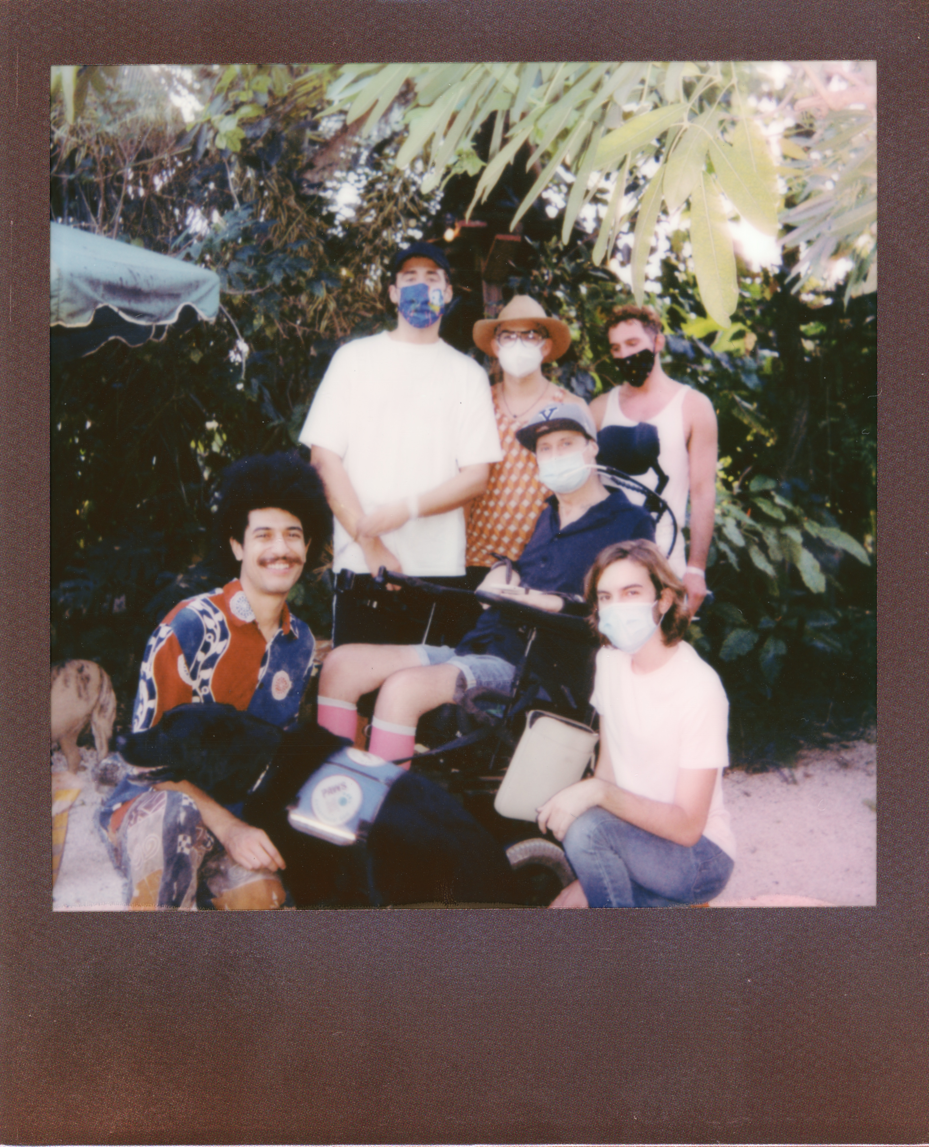 Miami 2020 Polaroid 025, a one-of-one instant photograph made in Miami, Florida, 2020 by Robert Andy Coombs.