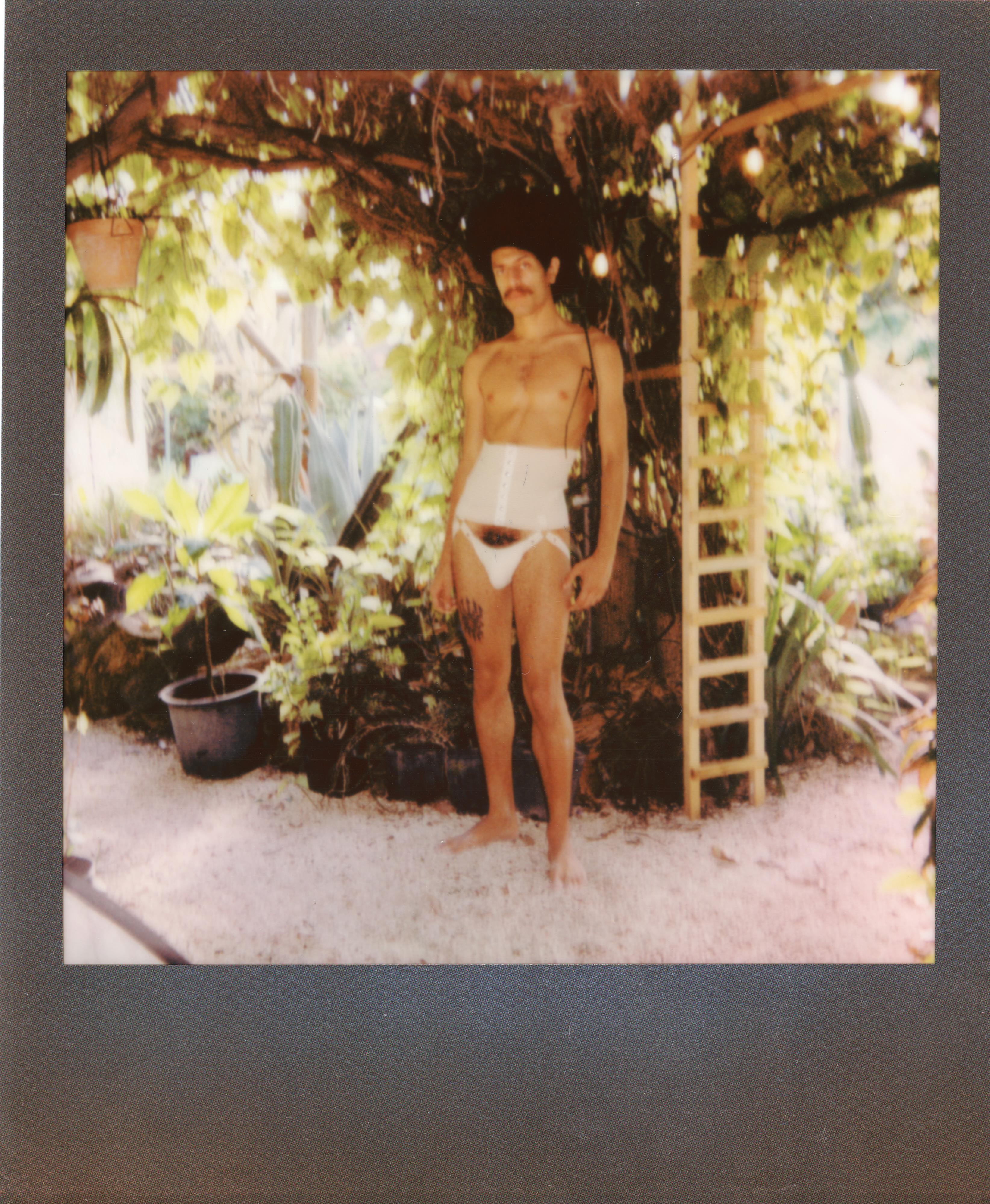 Miami 2020 Polaroid 027, a one-of-one instant photograph made in Miami, Florida, 2020 by Robert Andy Coombs.