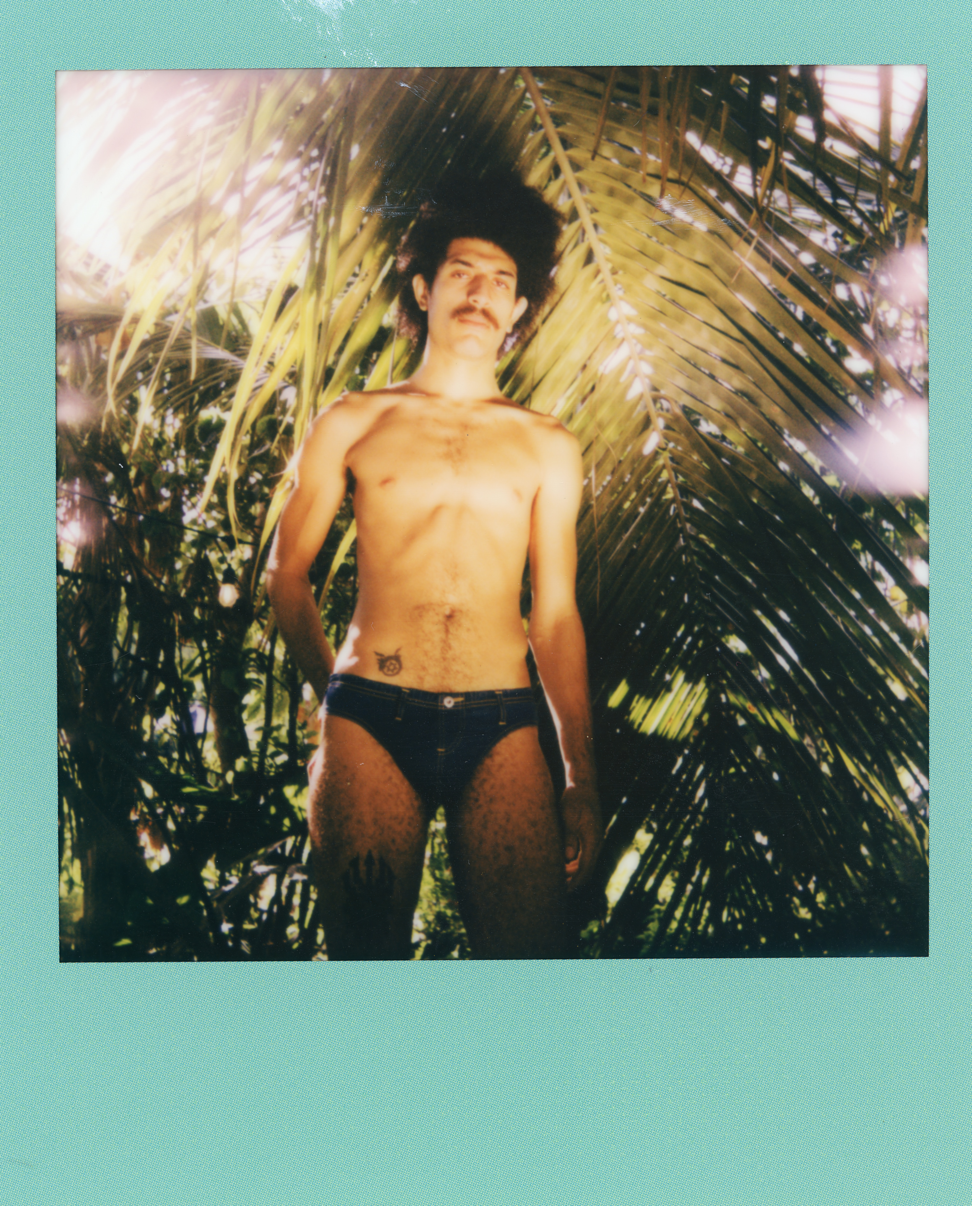 Miami 2020 Polaroid 037, a one-of-one instant photograph made in Miami, Florida, 2020 by Robert Andy Coombs.