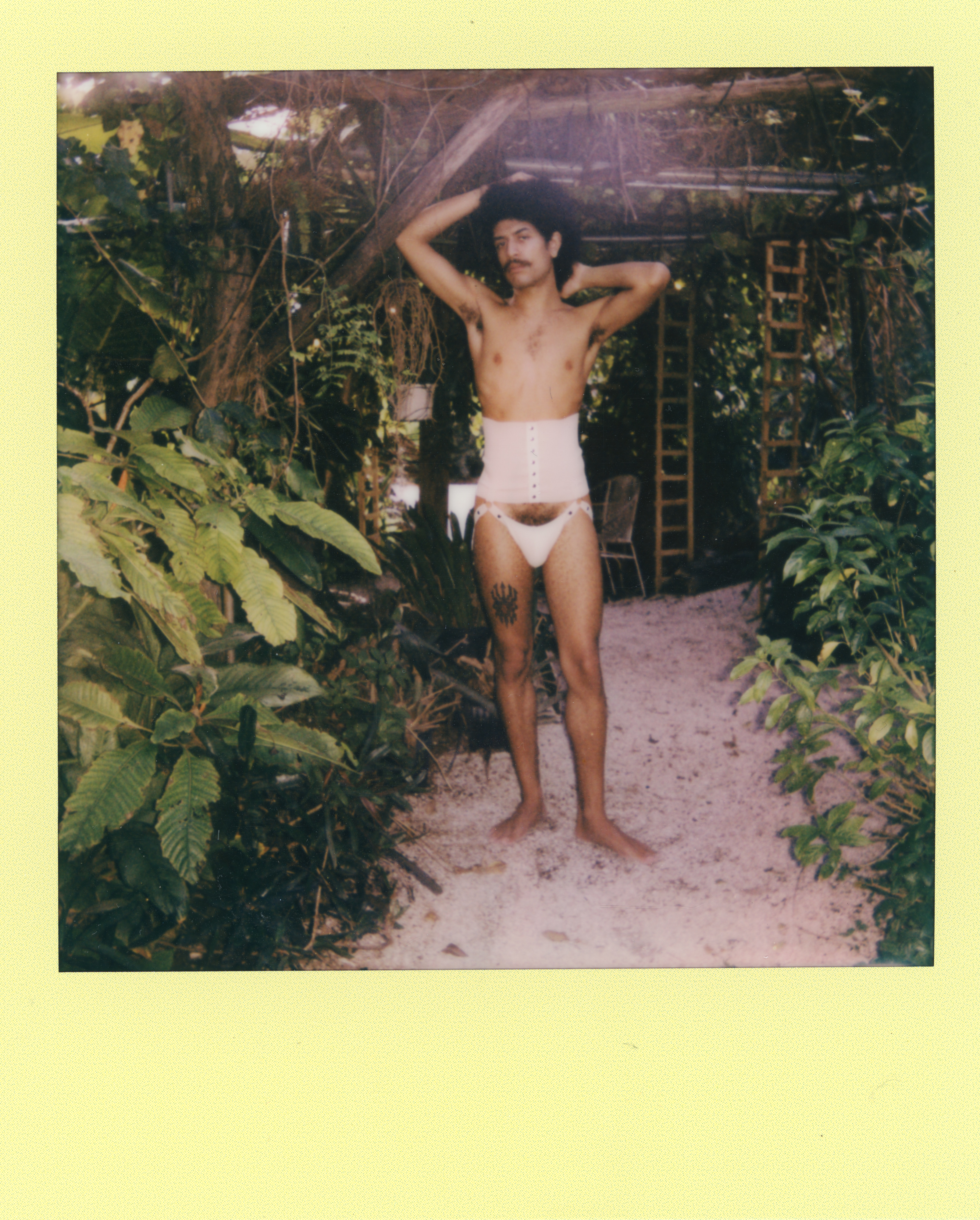 Miami 2020 Polaroid 038, a one-of-one instant photograph made in Miami, Florida, 2020 by Robert Andy Coombs.