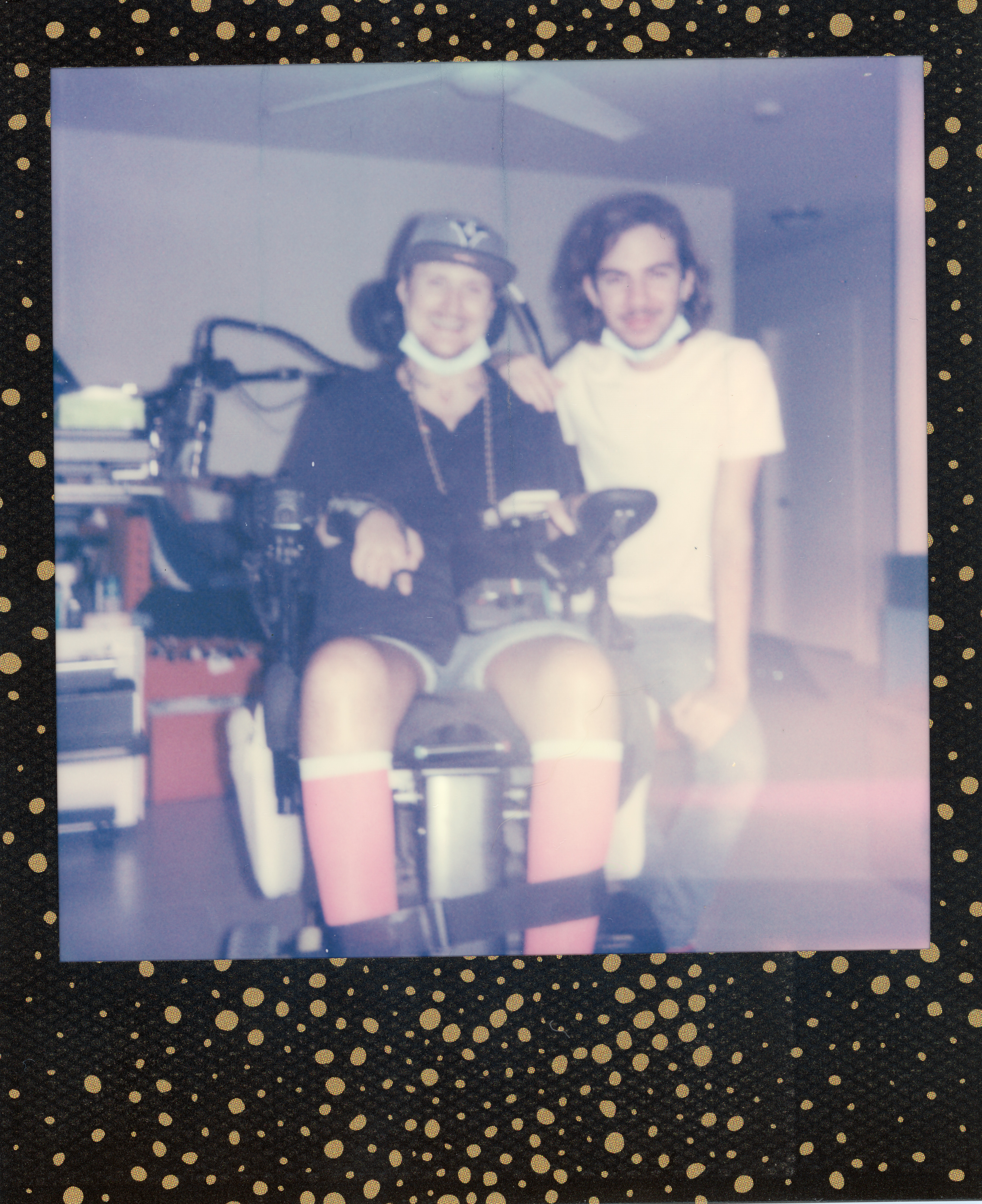 Miami 2020 Polaroid 041, a one-of-one instant photograph made in Miami, Florida, 2020 by Robert Andy Coombs.
