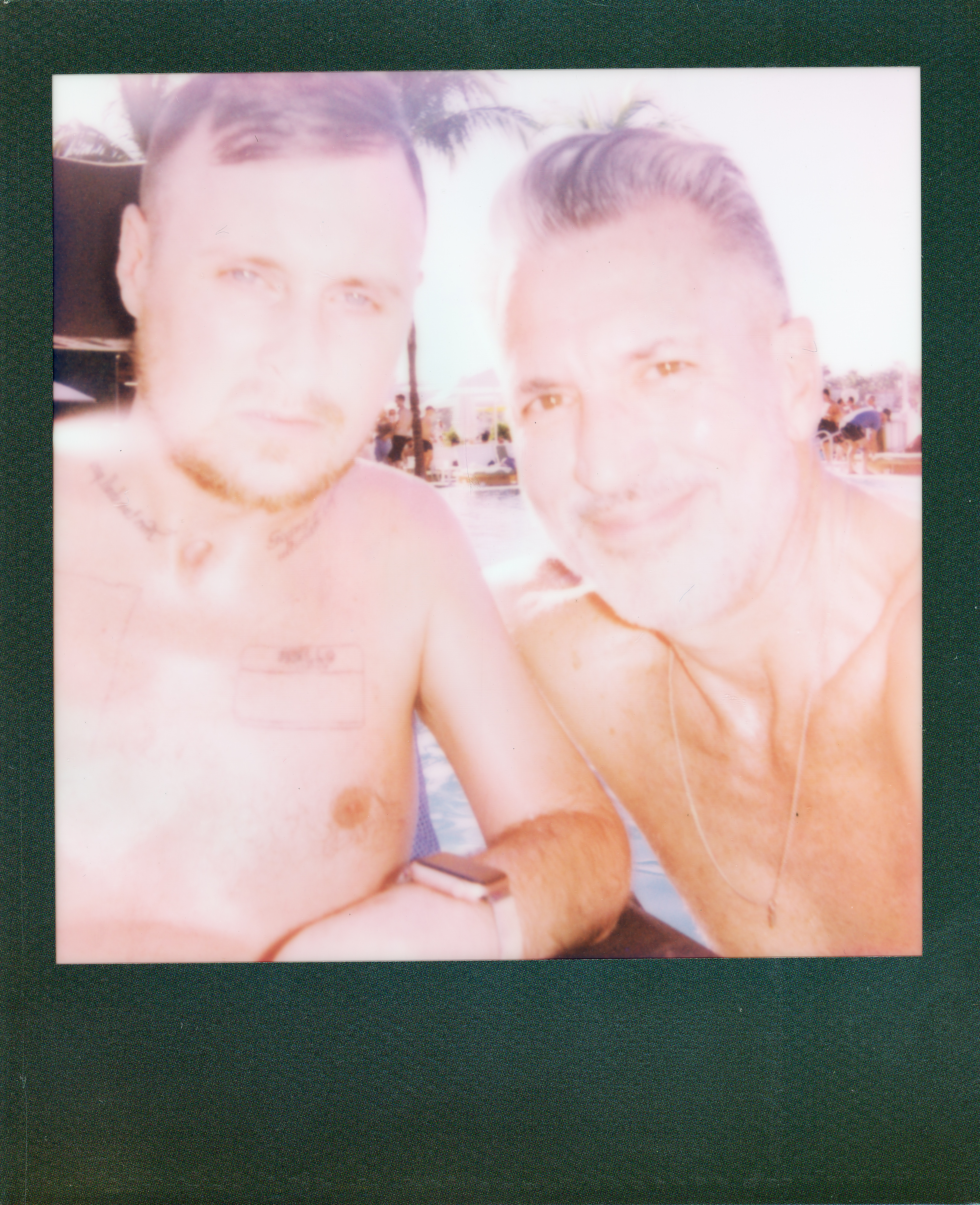 Miami 2020 Polaroid 042, a one-of-one instant photograph made in Miami, Florida, 2020 by Robert Andy Coombs.