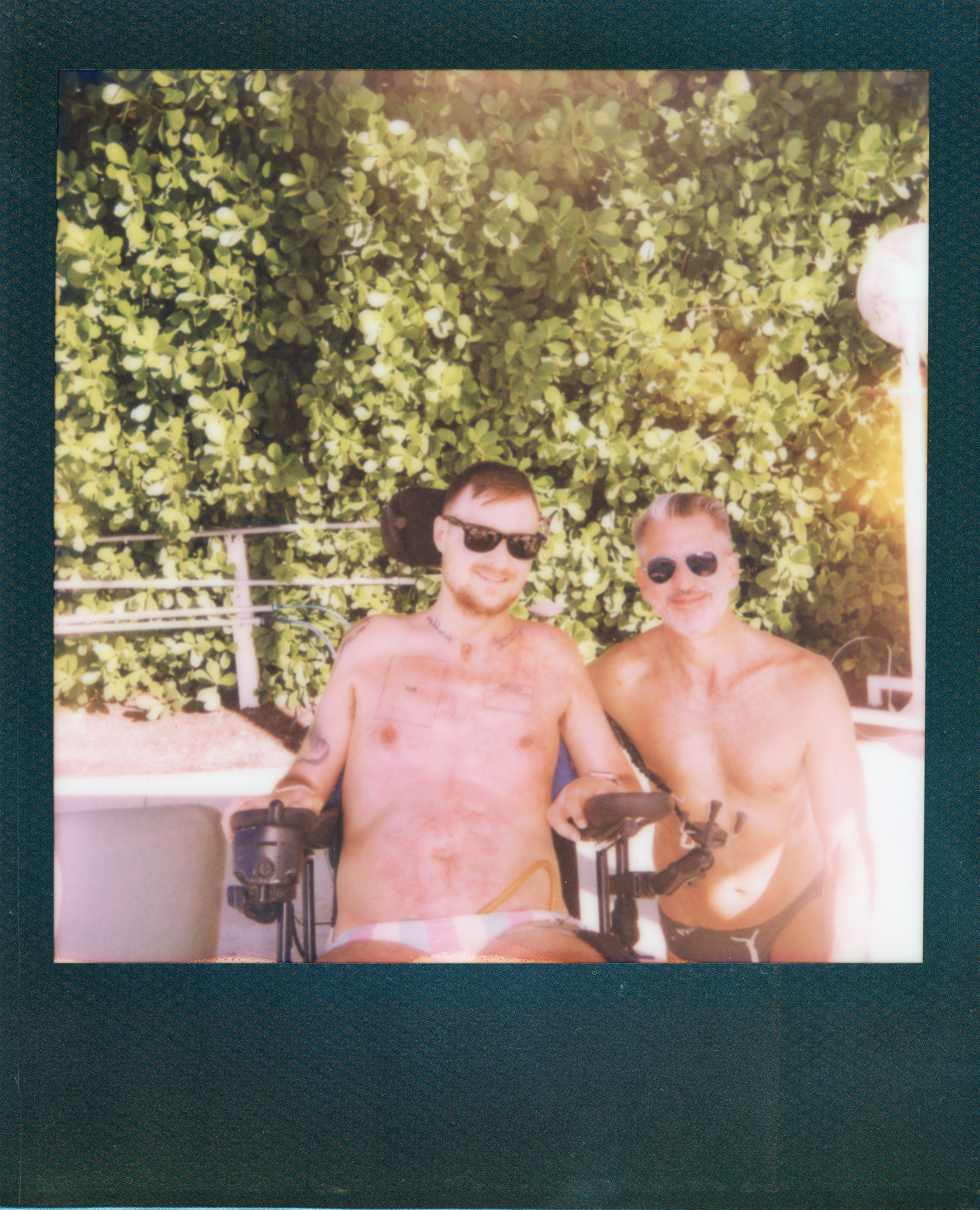 Miami 2020 Polaroid 044, a one-of-one instant photograph made in Miami, Florida, 2020 by Robert Andy Coombs.