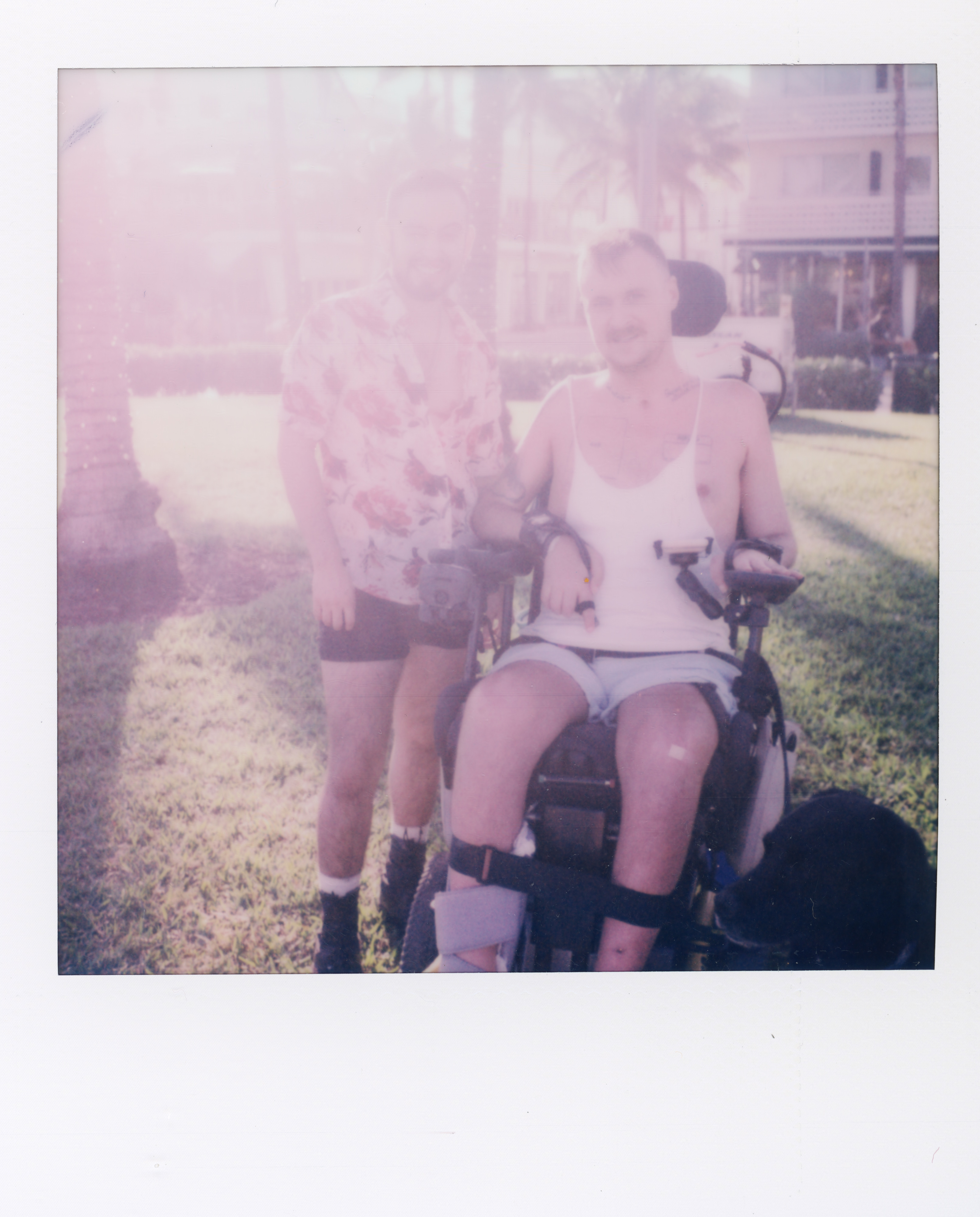 Miami 2021 Polaroid 010, a one-of-one instant photograph made in Miami, Florida, 2021 by Robert Andy Coombs.