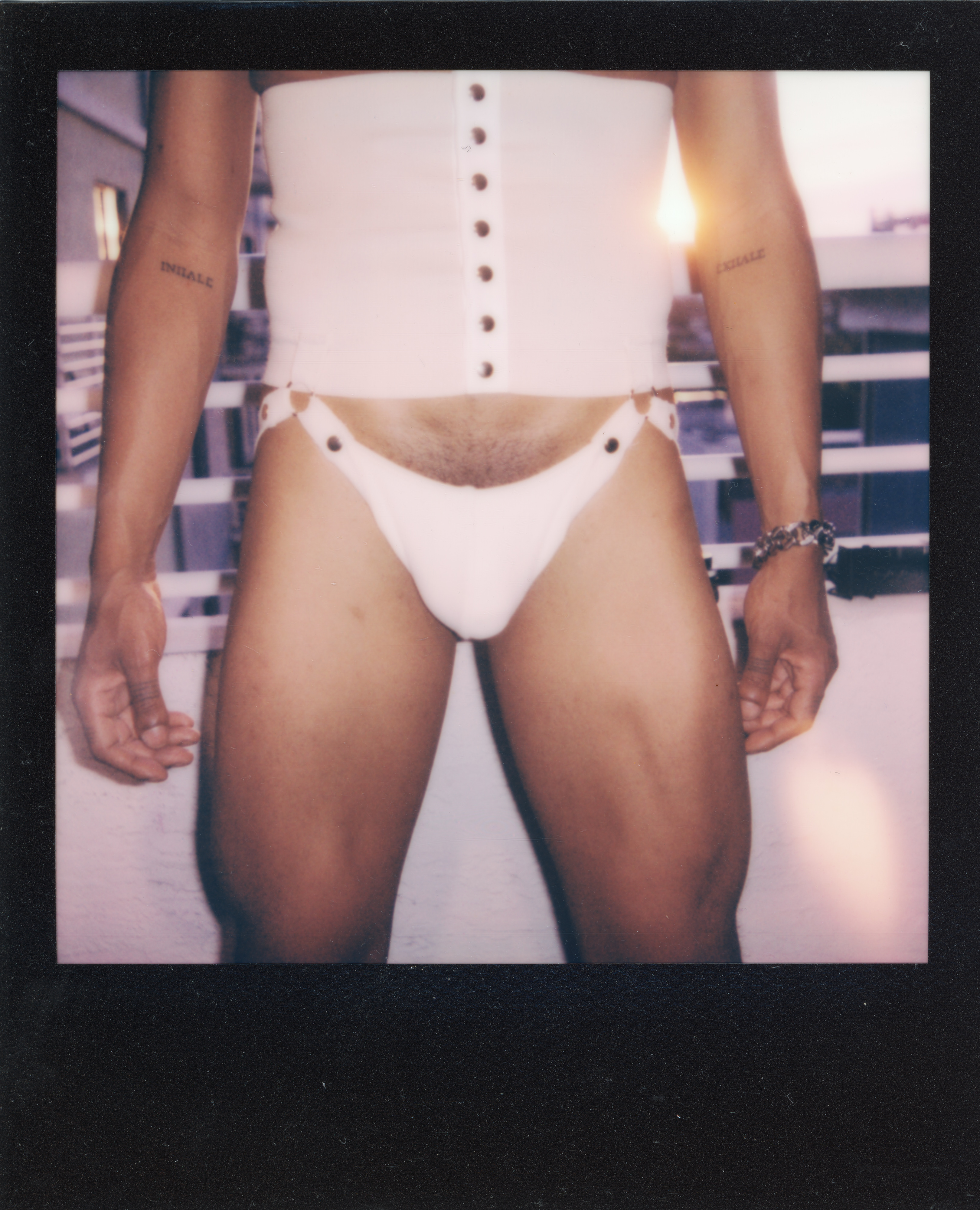 Miami 2021 Polaroid 103, a one-of-one instant photograph made in Miami, Florida, 2021 by Robert Andy Coombs.