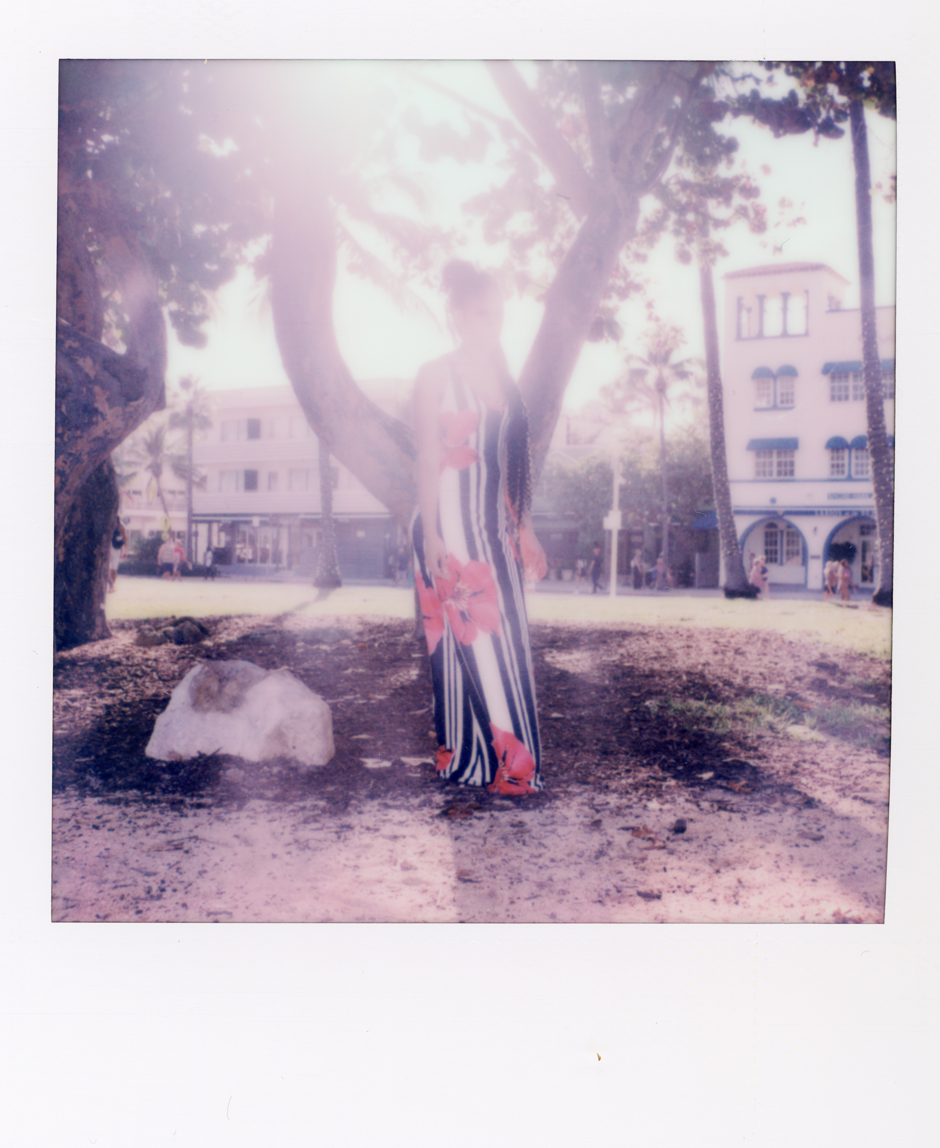 Miami 2021 Polaroid 011, a one-of-one instant photograph made in Miami, Florida, 2021 by Robert Andy Coombs.