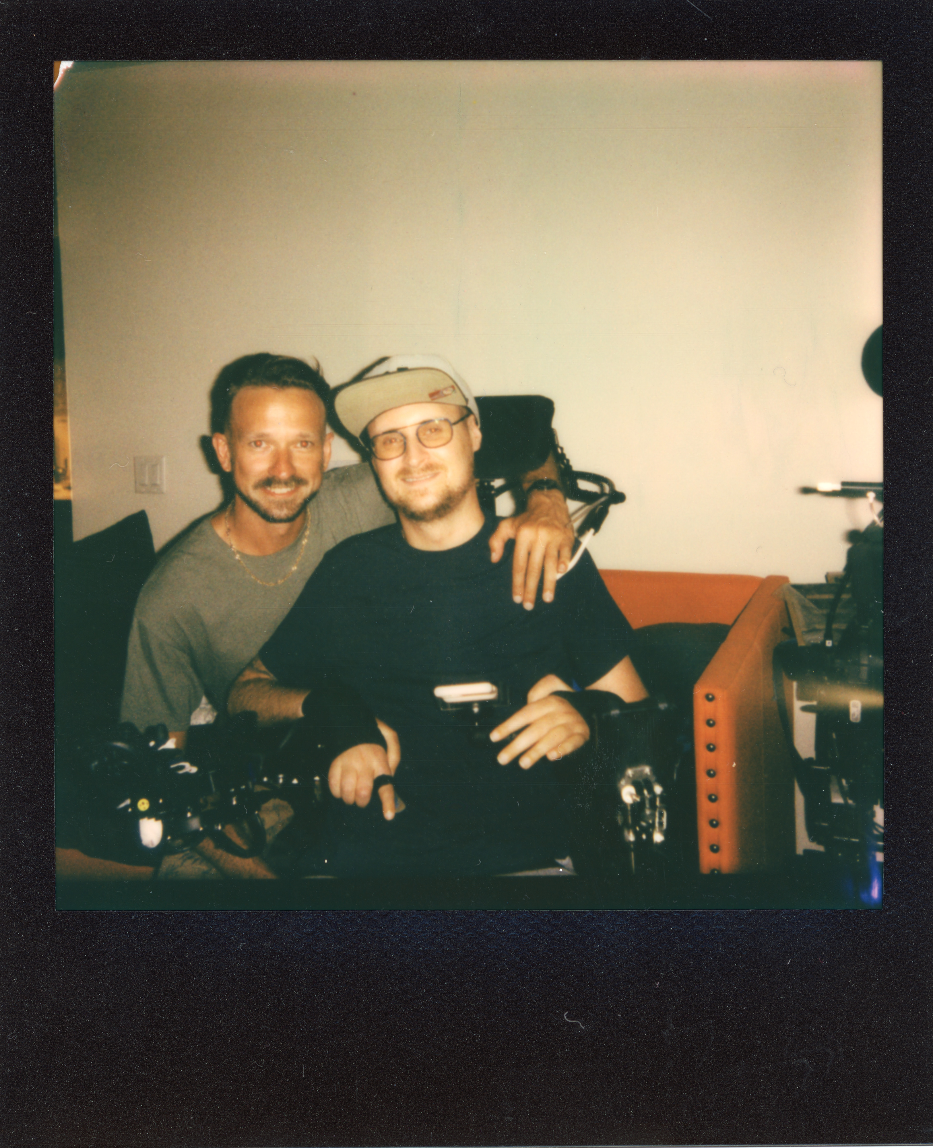 Miami 2021 Polaroid 114, a one-of-one instant photograph made in Miami, Florida, 2021 by Robert Andy Coombs.