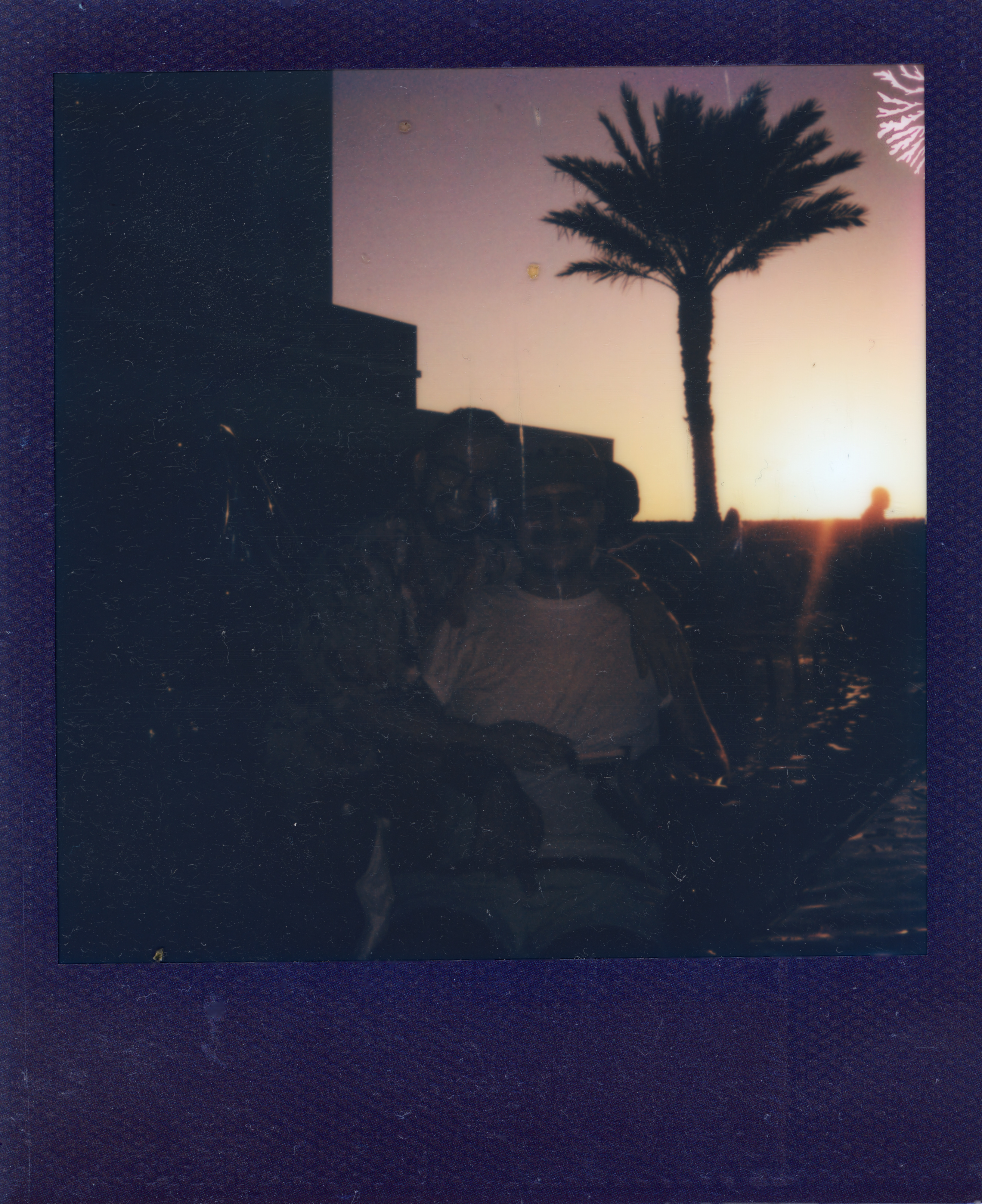 Miami 2021 Polaroid 012, a one-of-one instant photograph made in Miami, Florida, 2021 by Robert Andy Coombs.