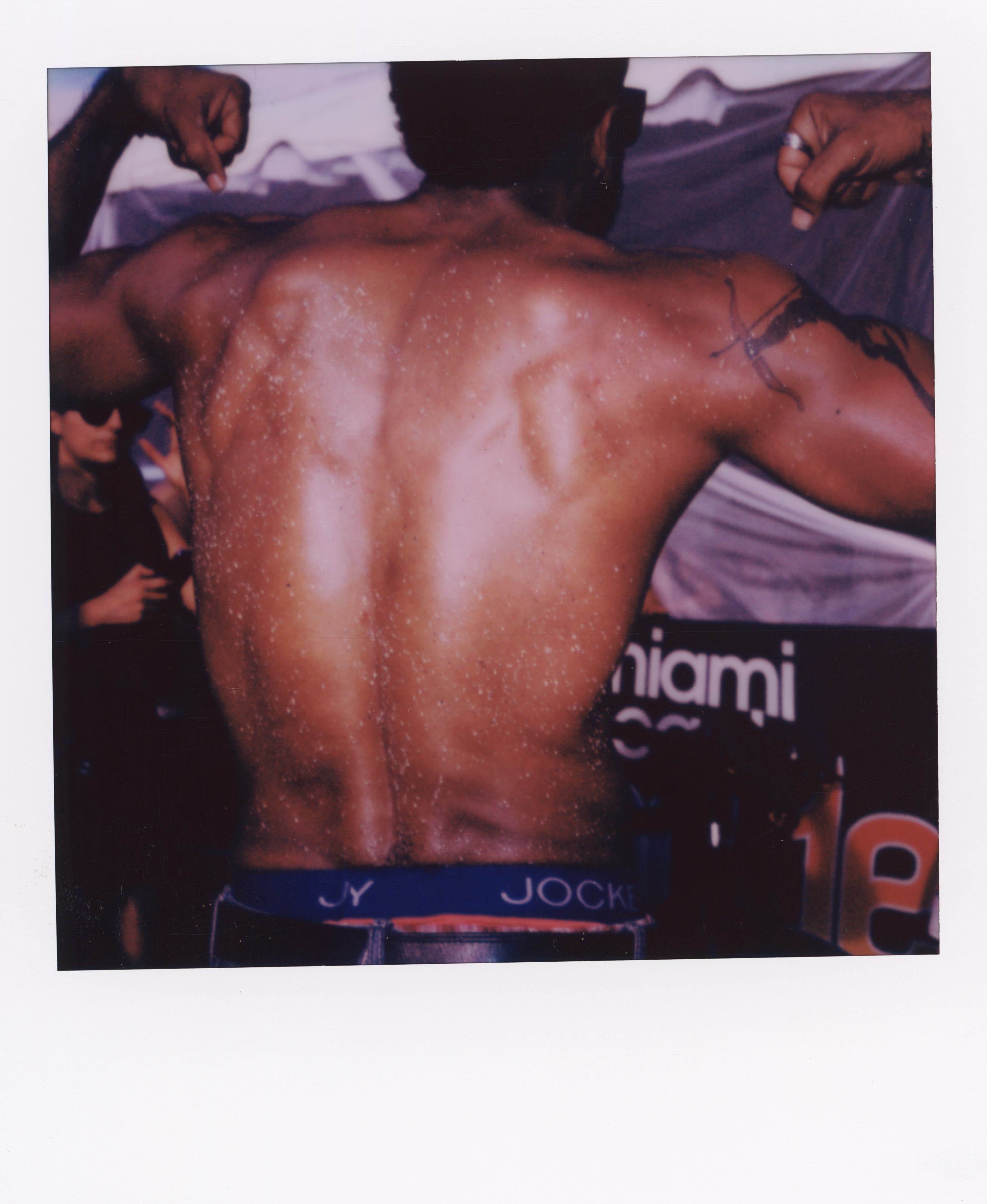 Miami 2021 Polaroid 120, a one-of-one instant photograph made in Miami, Florida, 2021 by Robert Andy Coombs.
