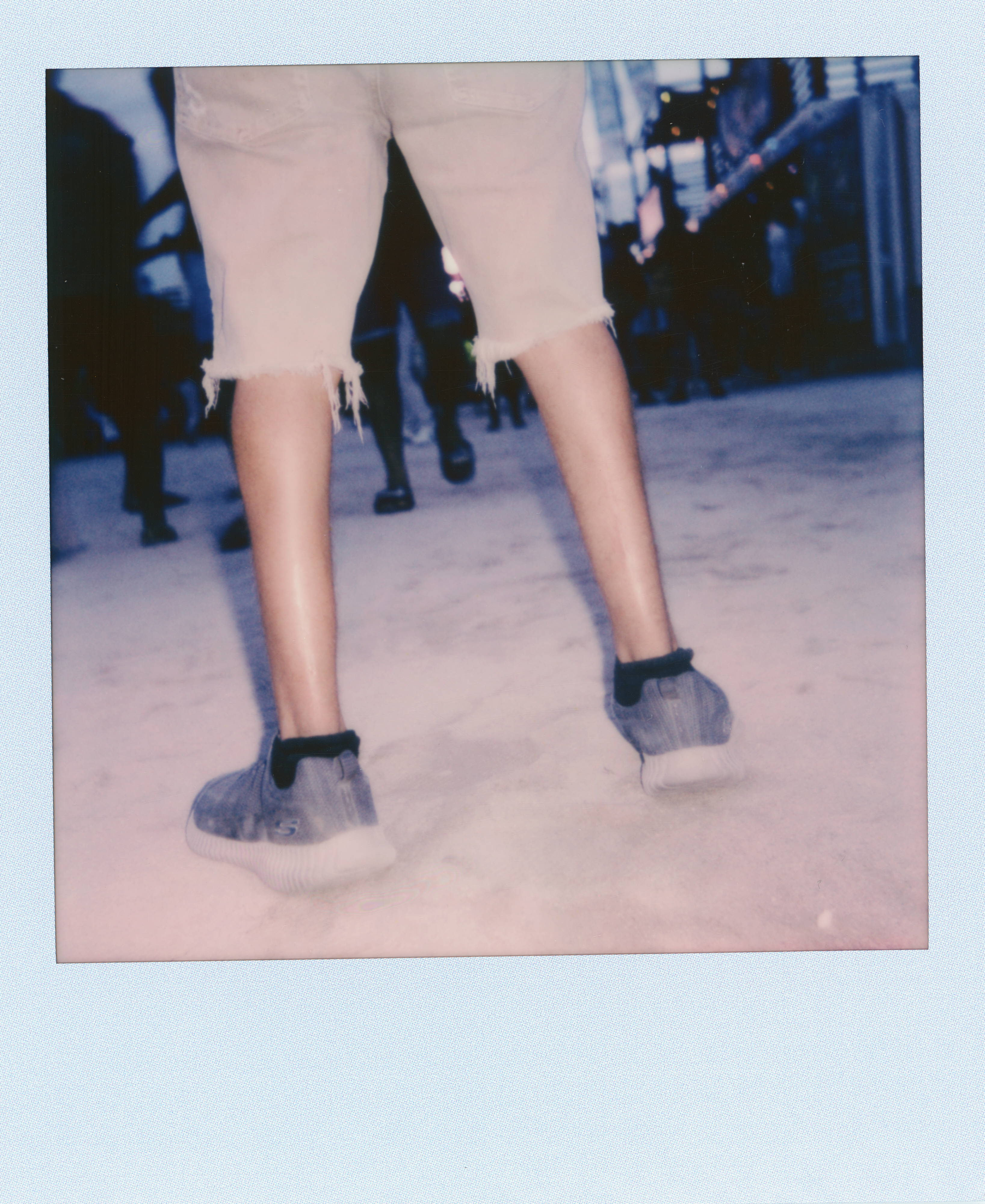 Miami 2021 Polaroid 121, a one-of-one instant photograph made in Miami, Florida, 2021 by Robert Andy Coombs.
