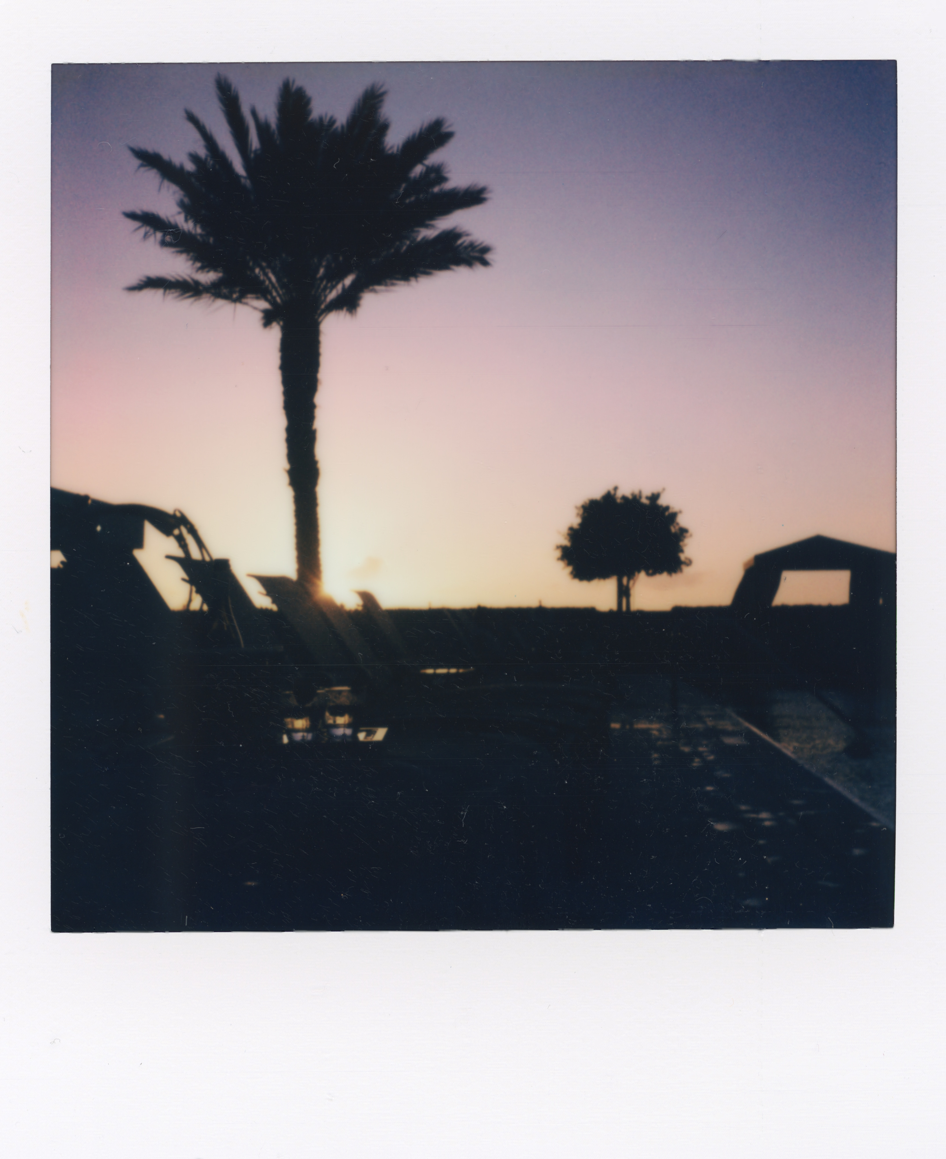 Miami 2021 Polaroid 013, a one-of-one instant photograph made in Miami, Florida, 2021 by Robert Andy Coombs.