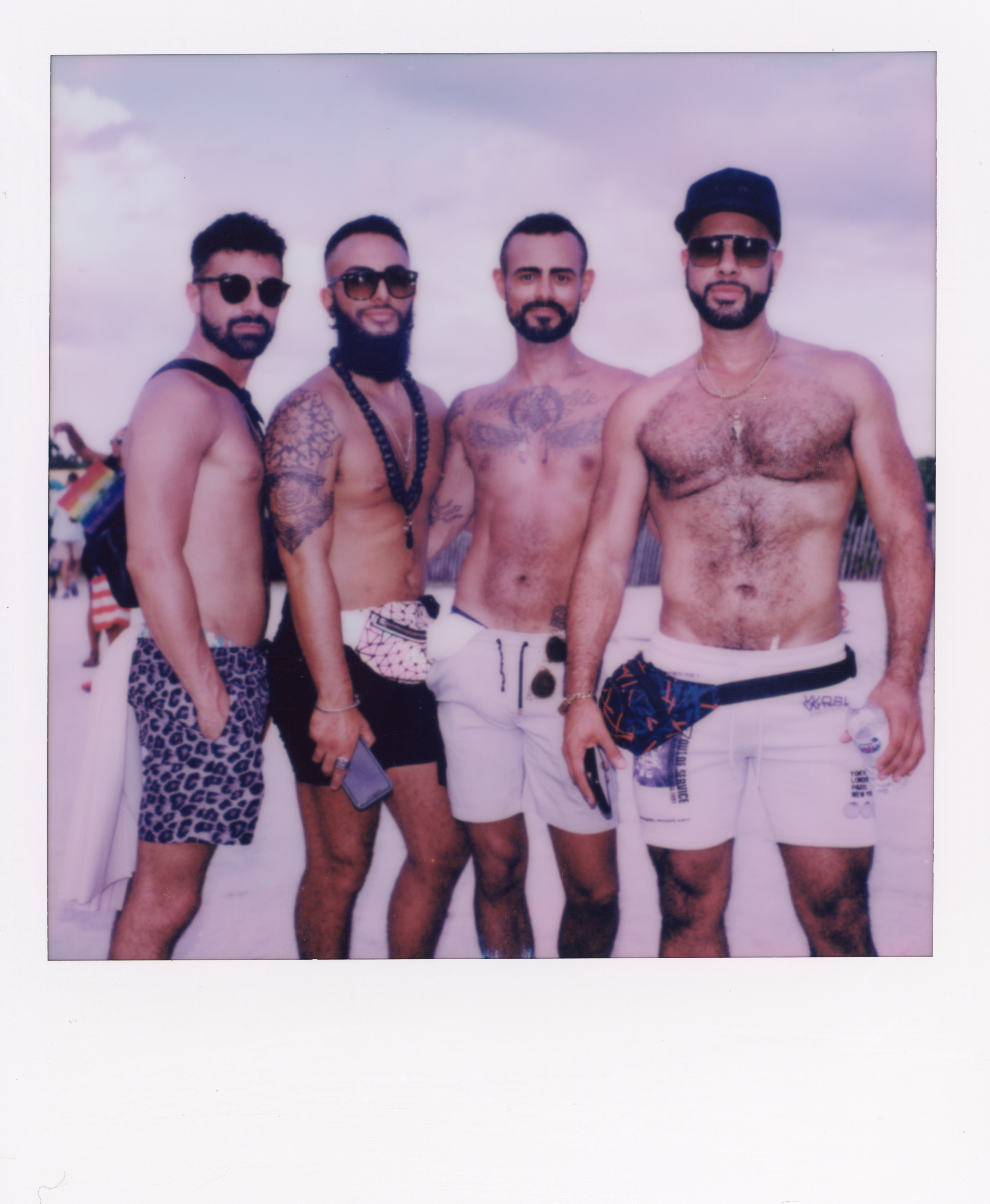 Miami 2021 Polaroid 131, a one-of-one instant photograph made in Miami, Florida, 2021 by Robert Andy Coombs.