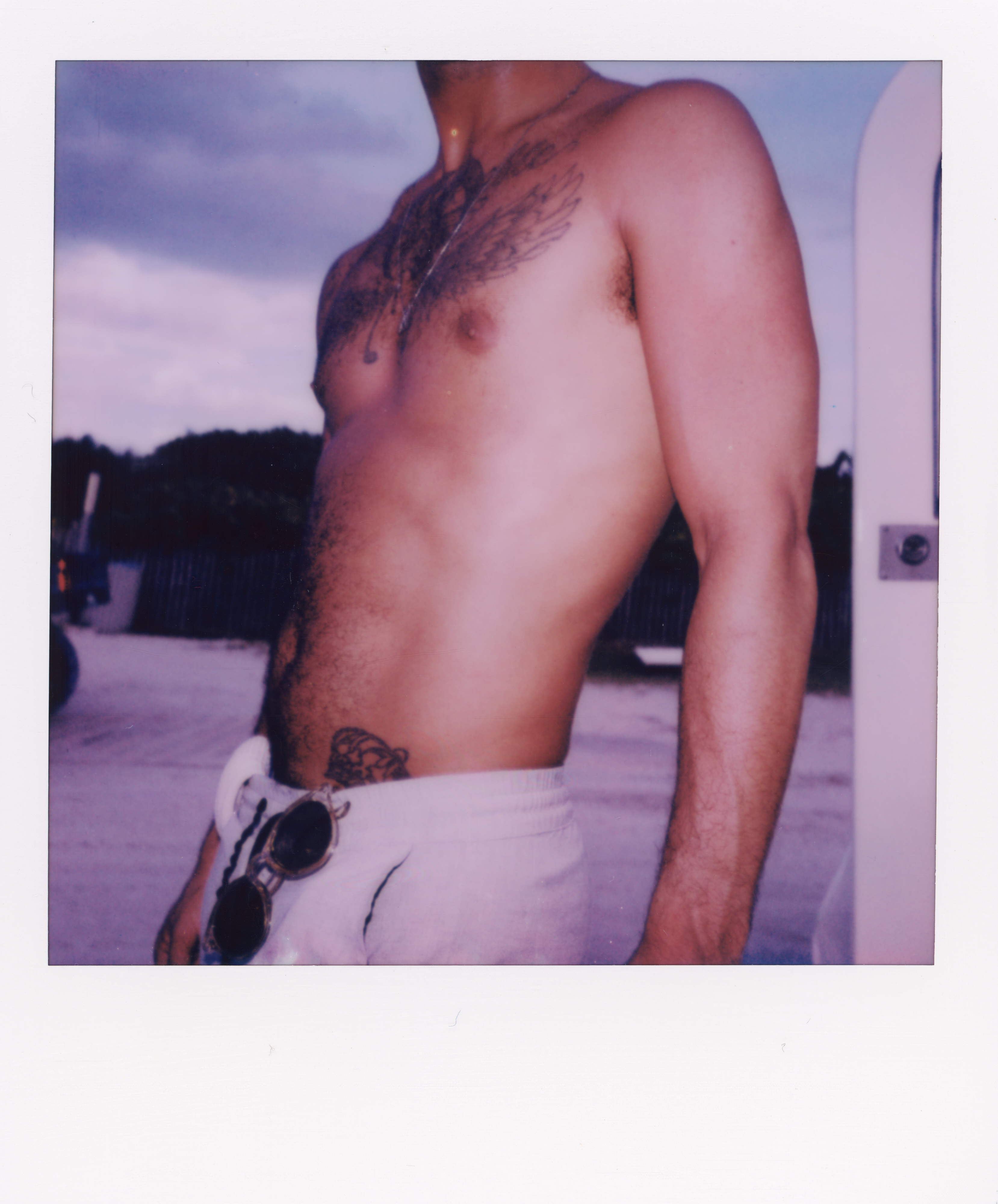 Miami 2021 Polaroid 133, a one-of-one instant photograph made in Miami, Florida, 2021 by Robert Andy Coombs.