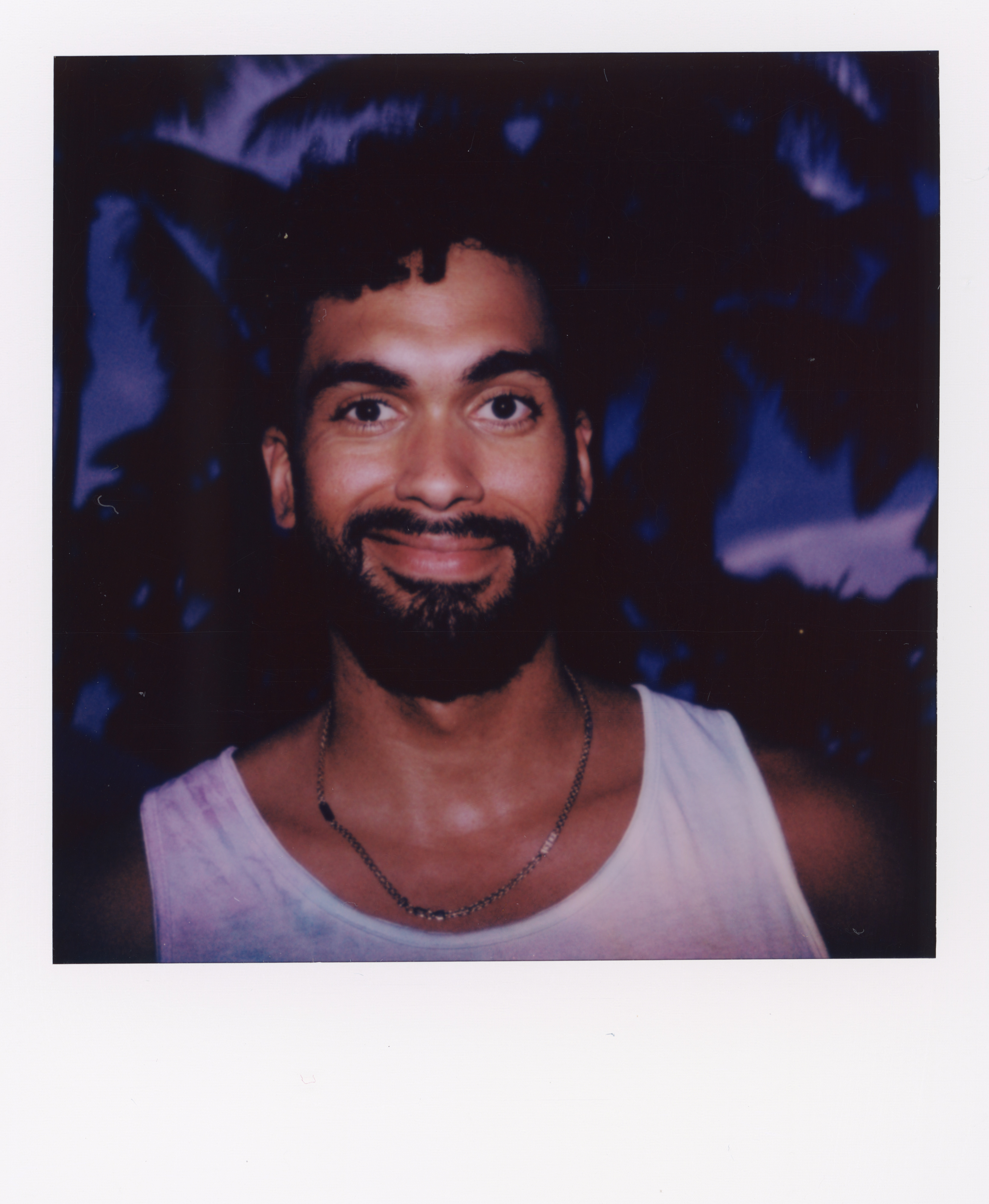 Miami 2021 Polaroid 134, a one-of-one instant photograph made in Miami, Florida, 2021 by Robert Andy Coombs.