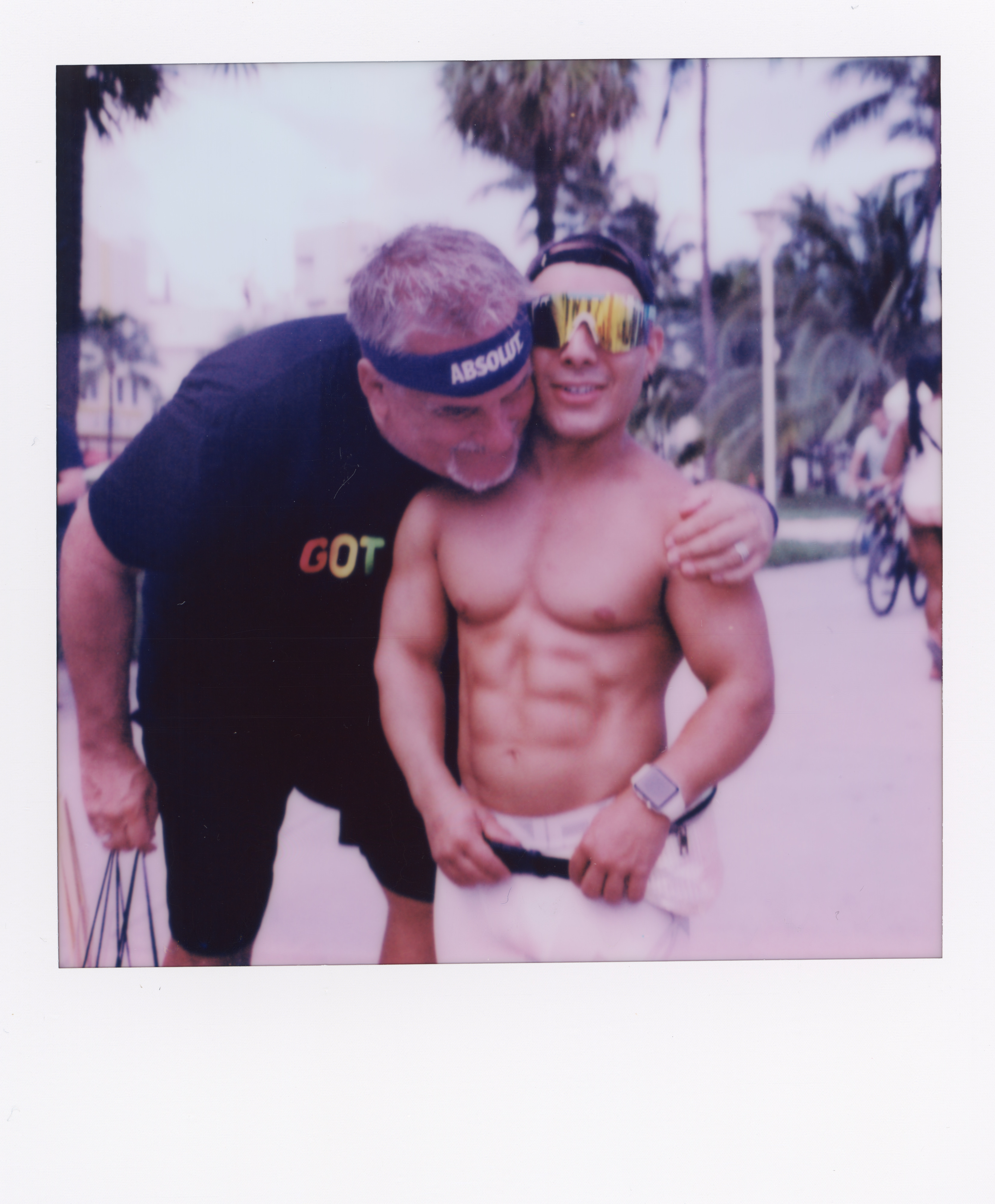 Miami 2021 Polaroid 137, a one-of-one instant photograph made in Miami, Florida, 2021 by Robert Andy Coombs.